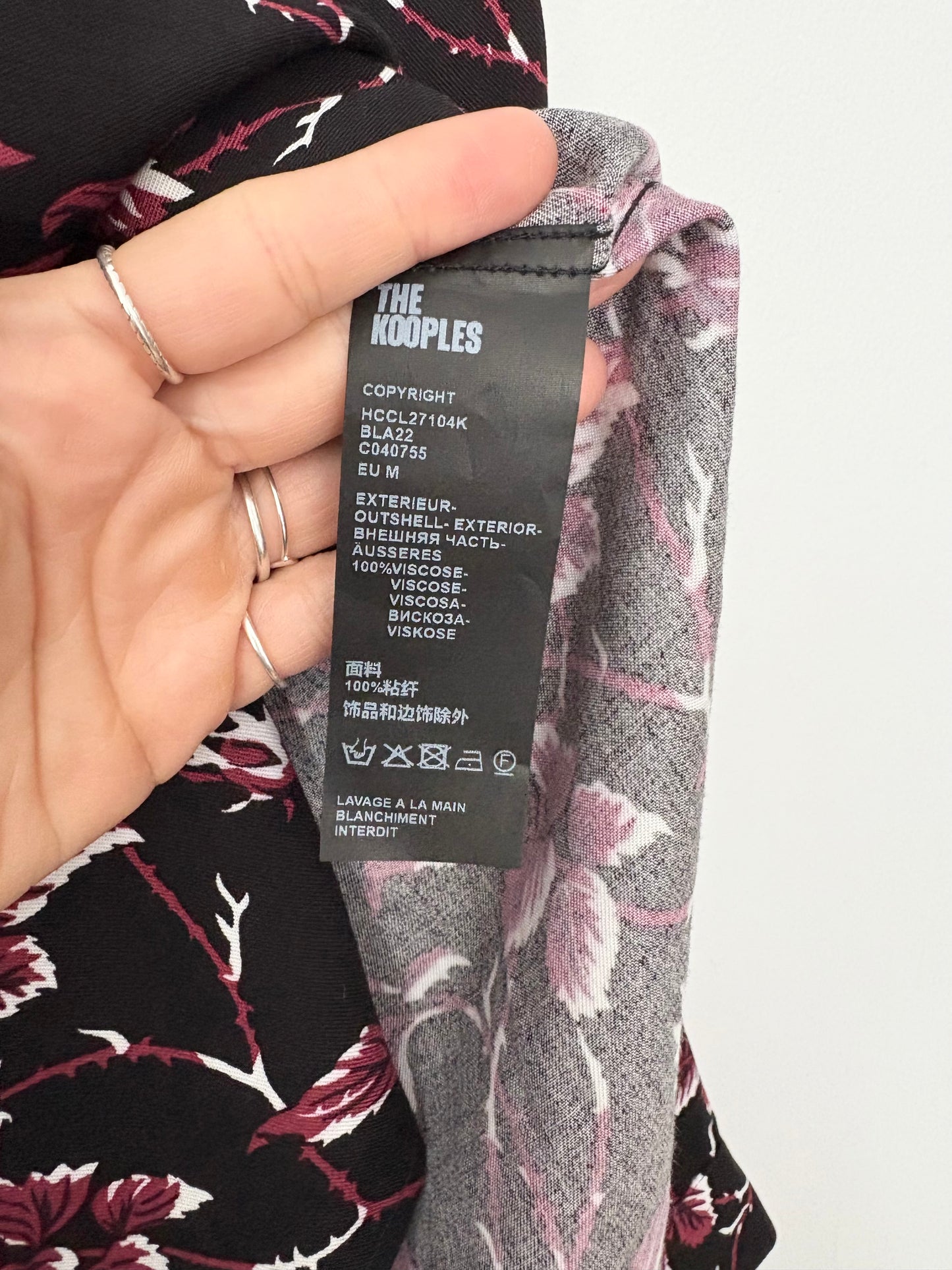 The kooples spicy leaves button down shirt *Multiple sizes*