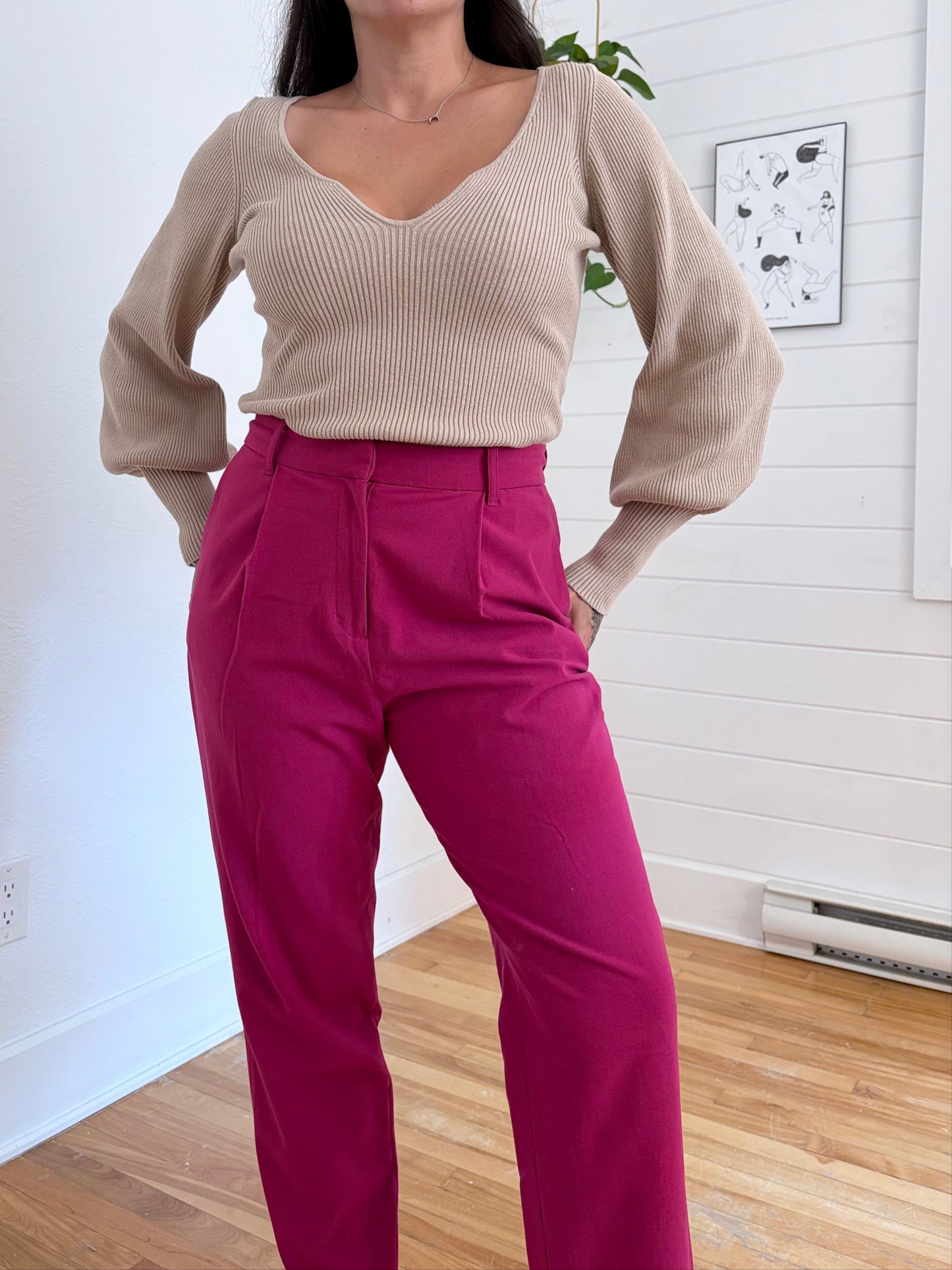 L'academie Toussaint ribbed sweater Medium