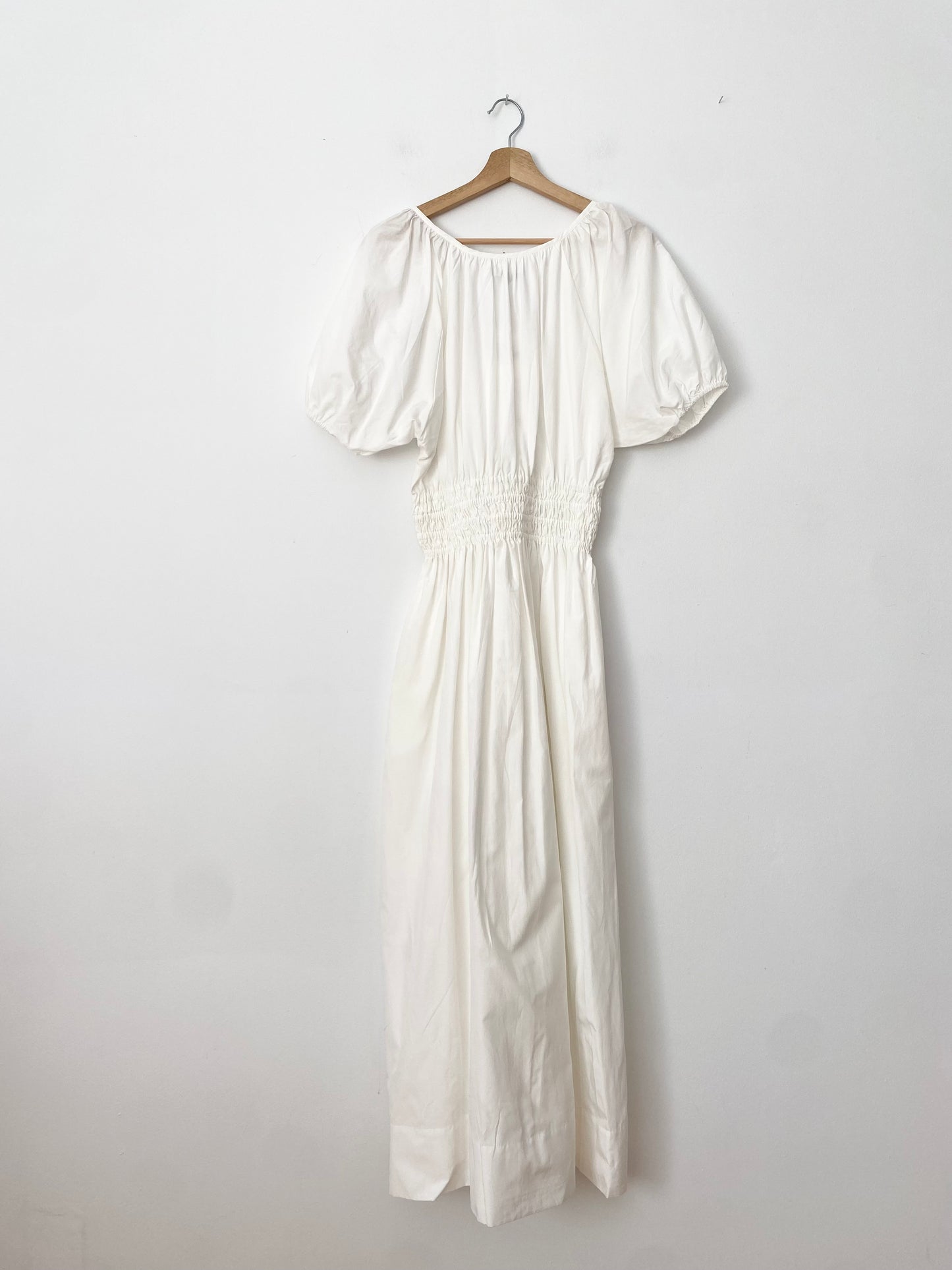 Faithfull the brand silk blend Teatro midi dress L/XL