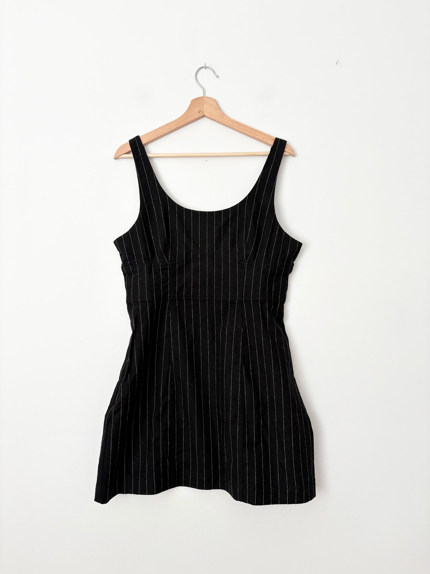 Mini-robe Madewell en laine mélangée à fines rayures M/L