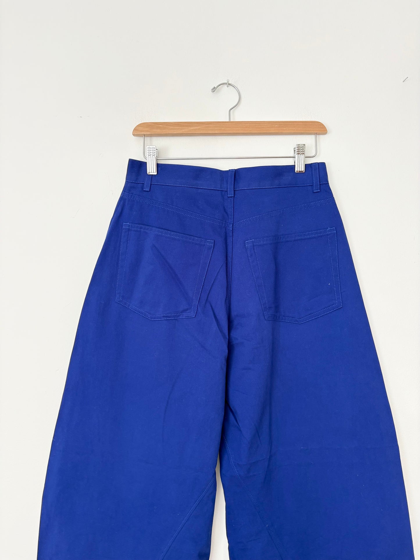 COS deconstructed barrel leg pants w28