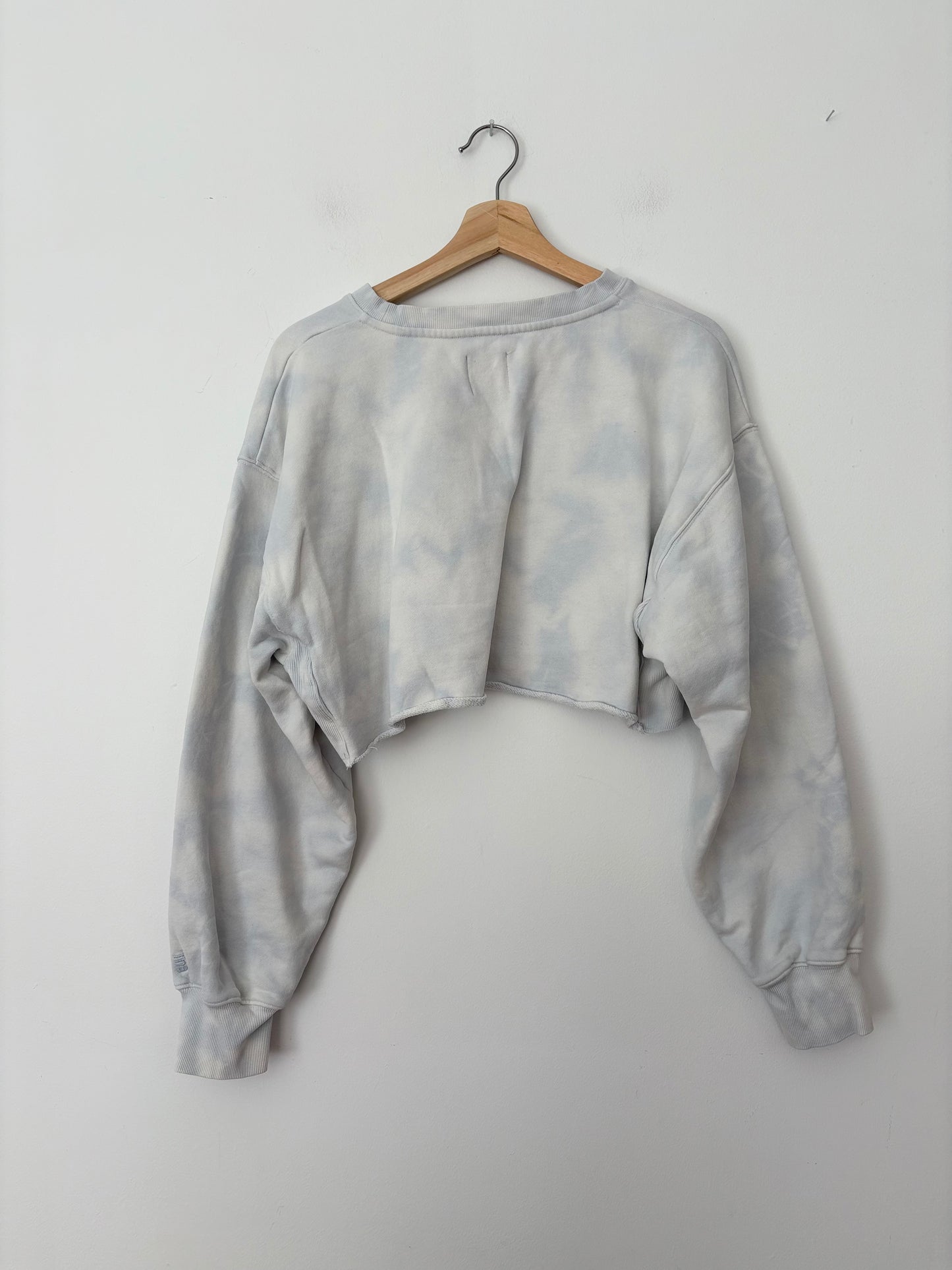 Sweat-shirt court en polaire confortable TNA tie dye Medium