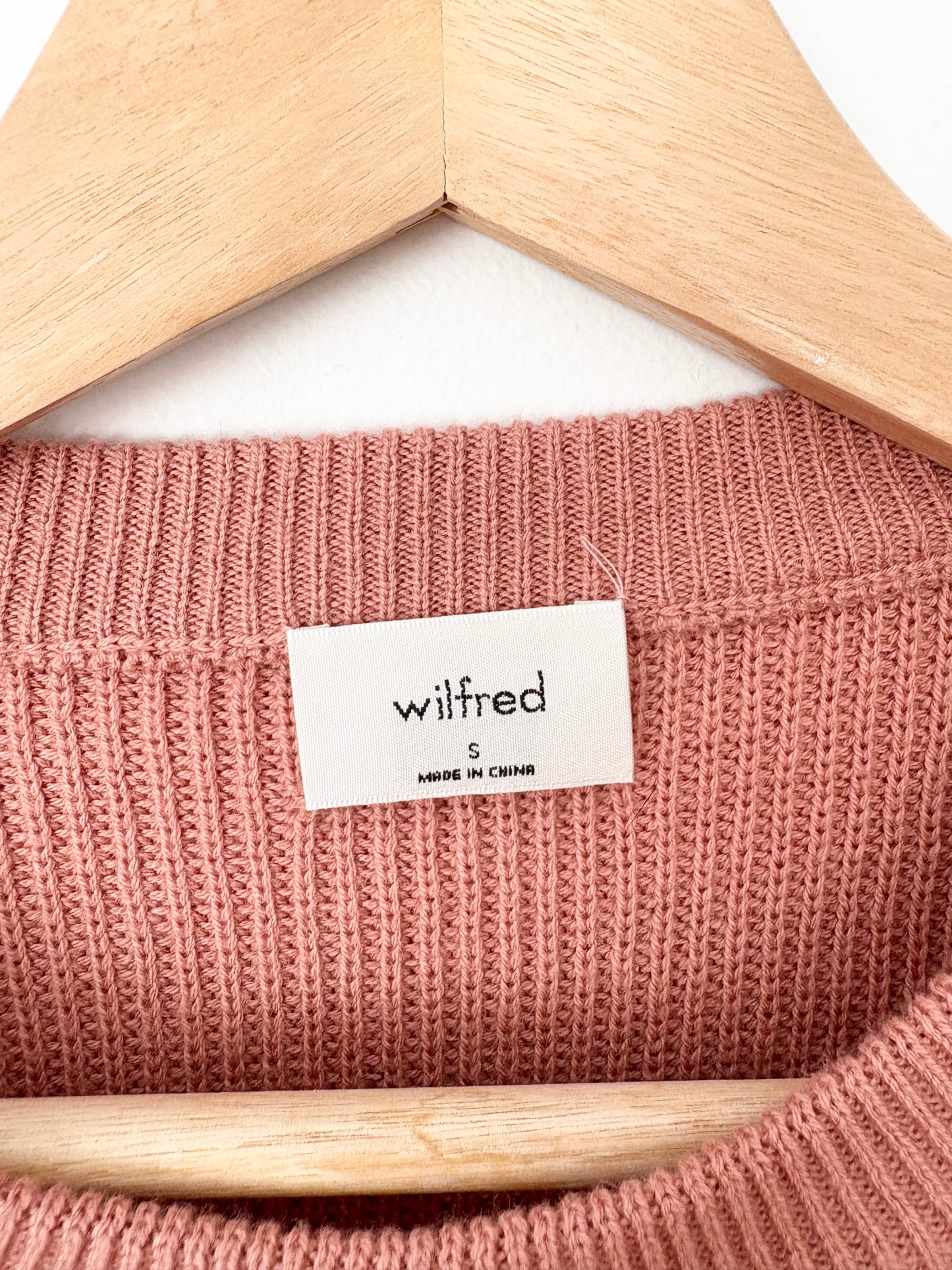 Pull Wilfred Manila en laine mélangée Small