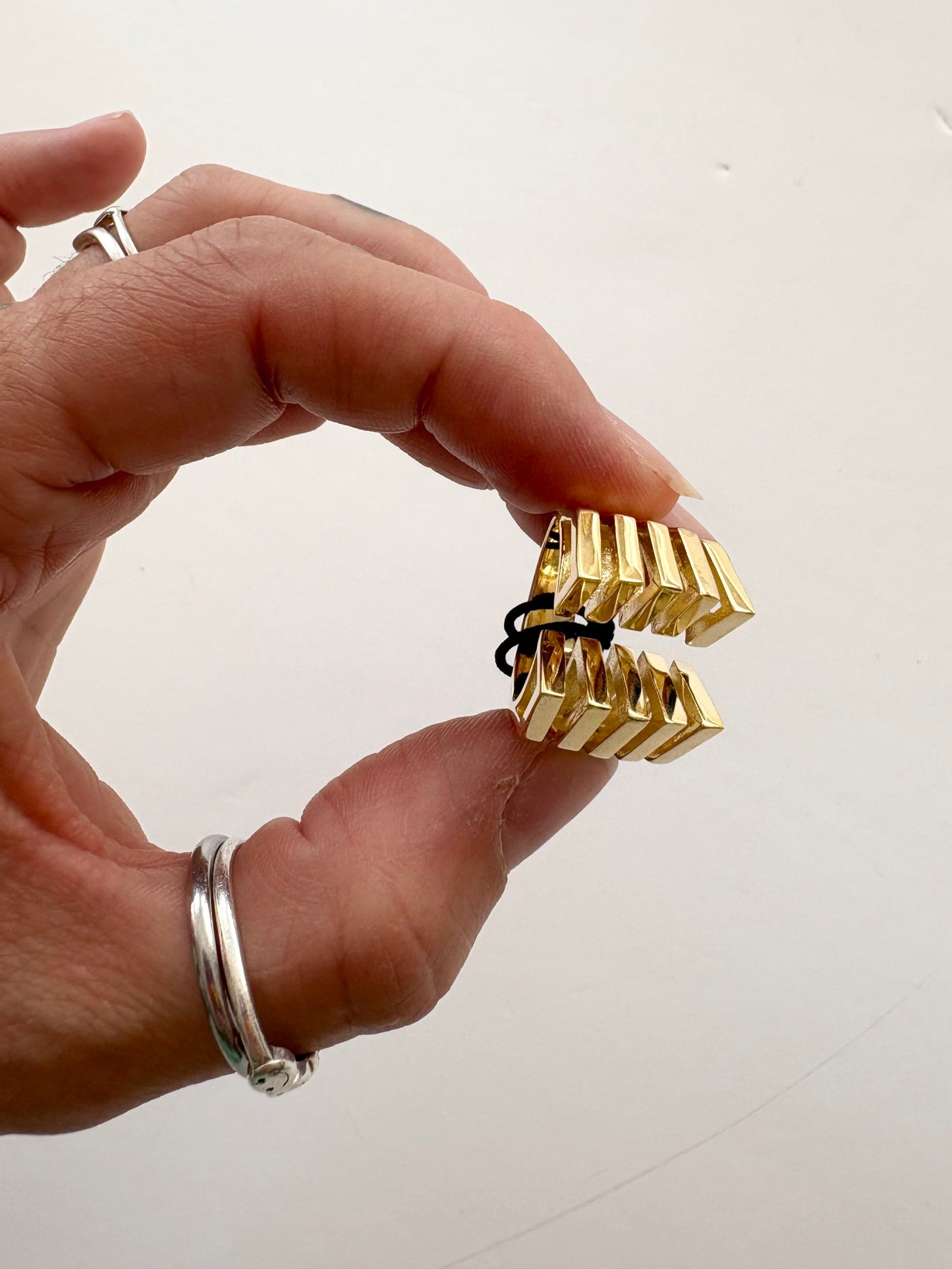 Noir NYC Valerie caged ring