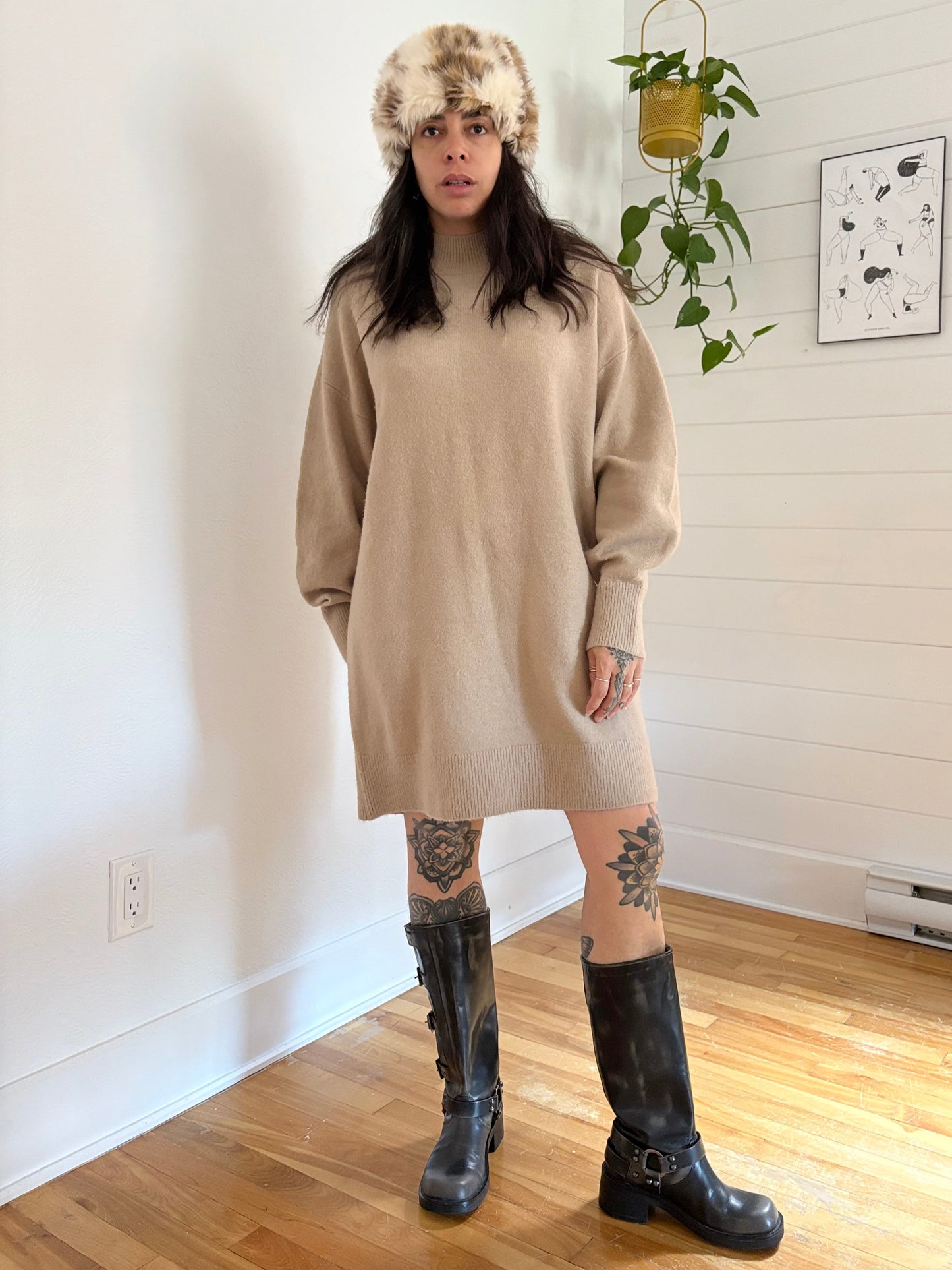 & Other stories knit sweater dress Medium