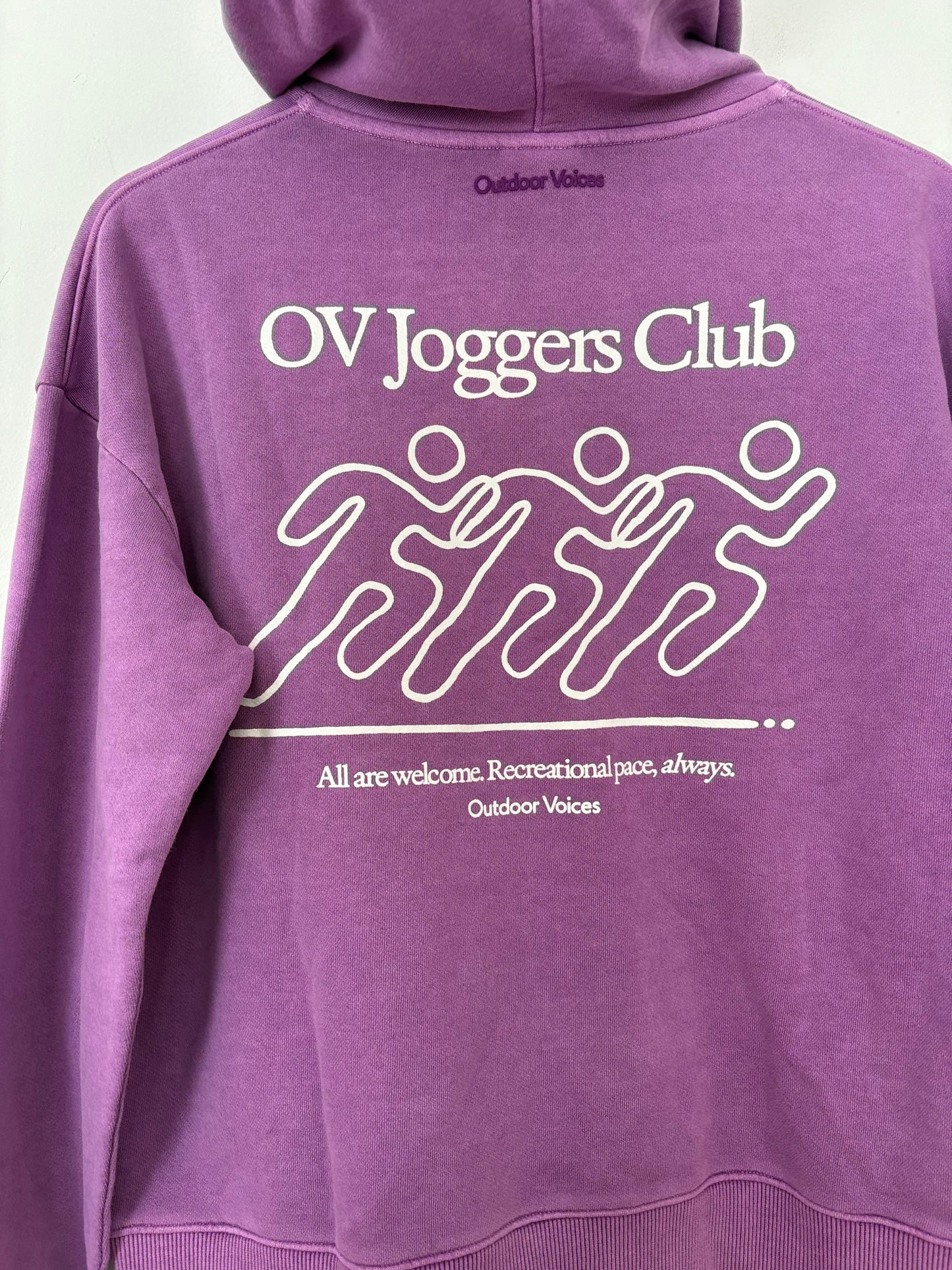 Outdoor Voices joggers club hoodie Medium