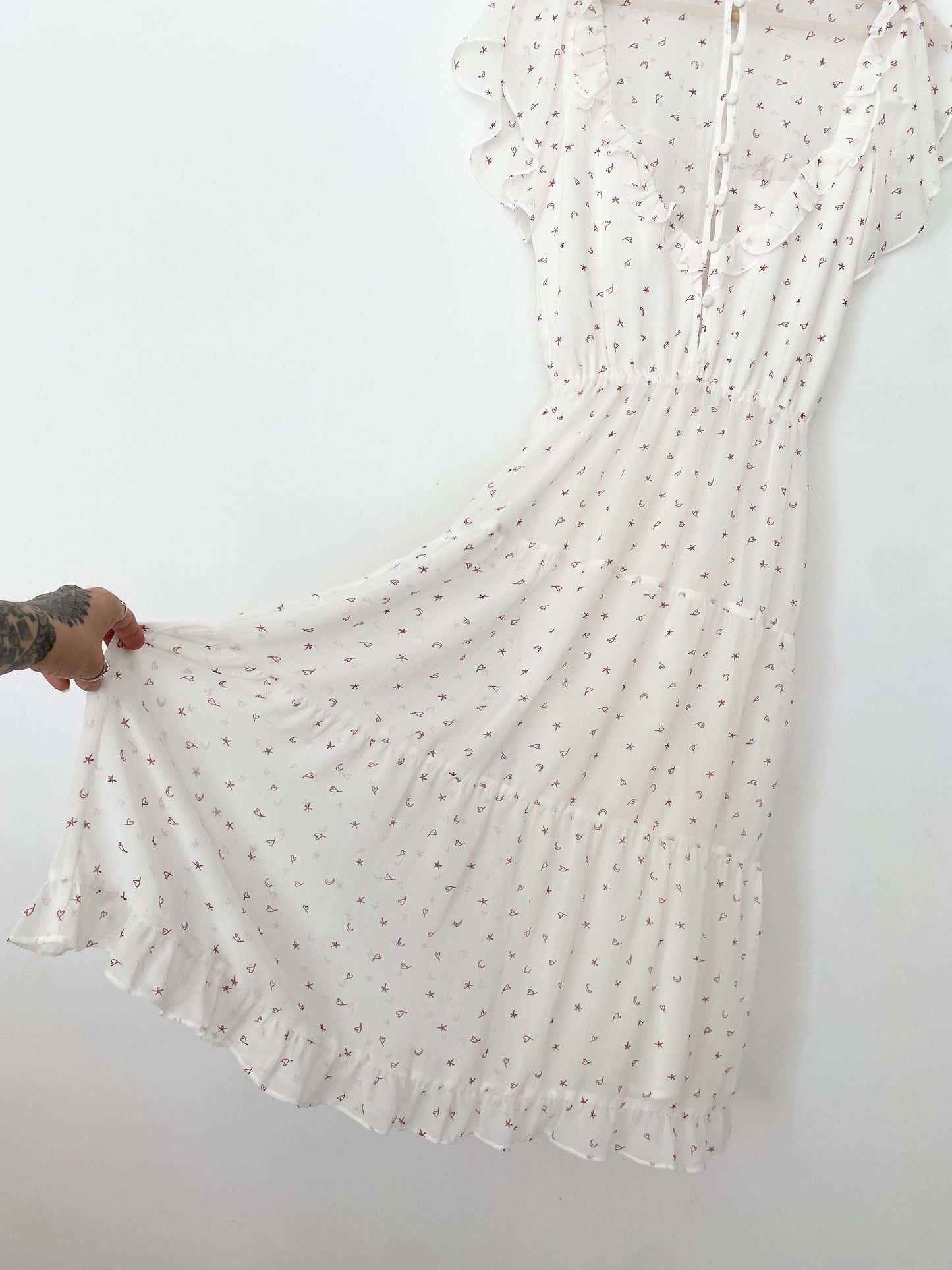 Robe midi For Love &Lemons X Jamie King January Small
