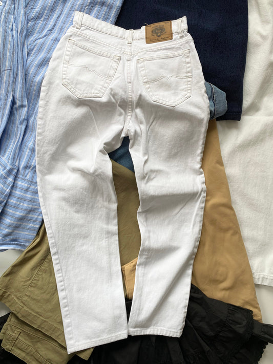 Jean blanc Lois vintage W25