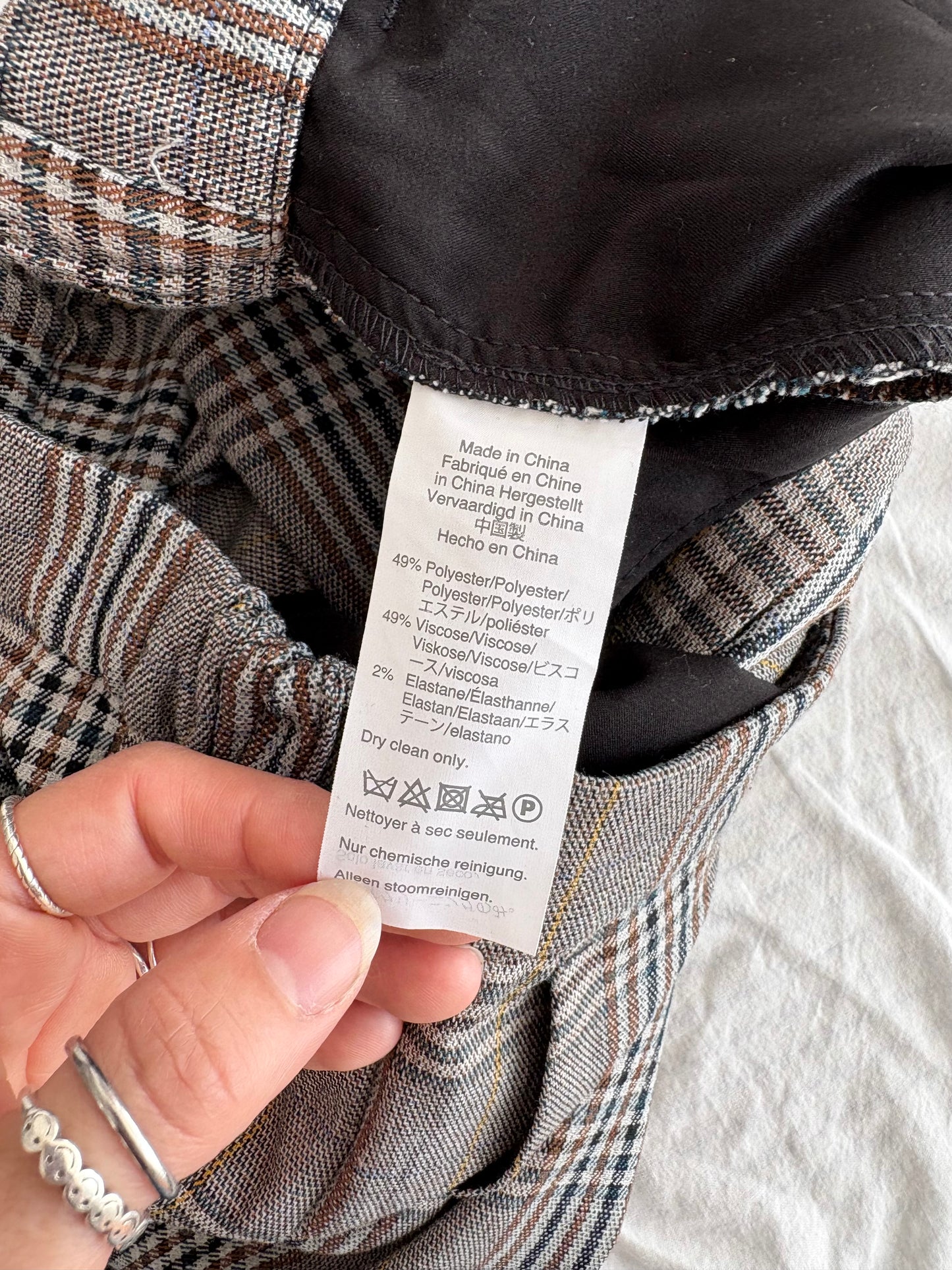 Madewell Huston pull on pants Medium
