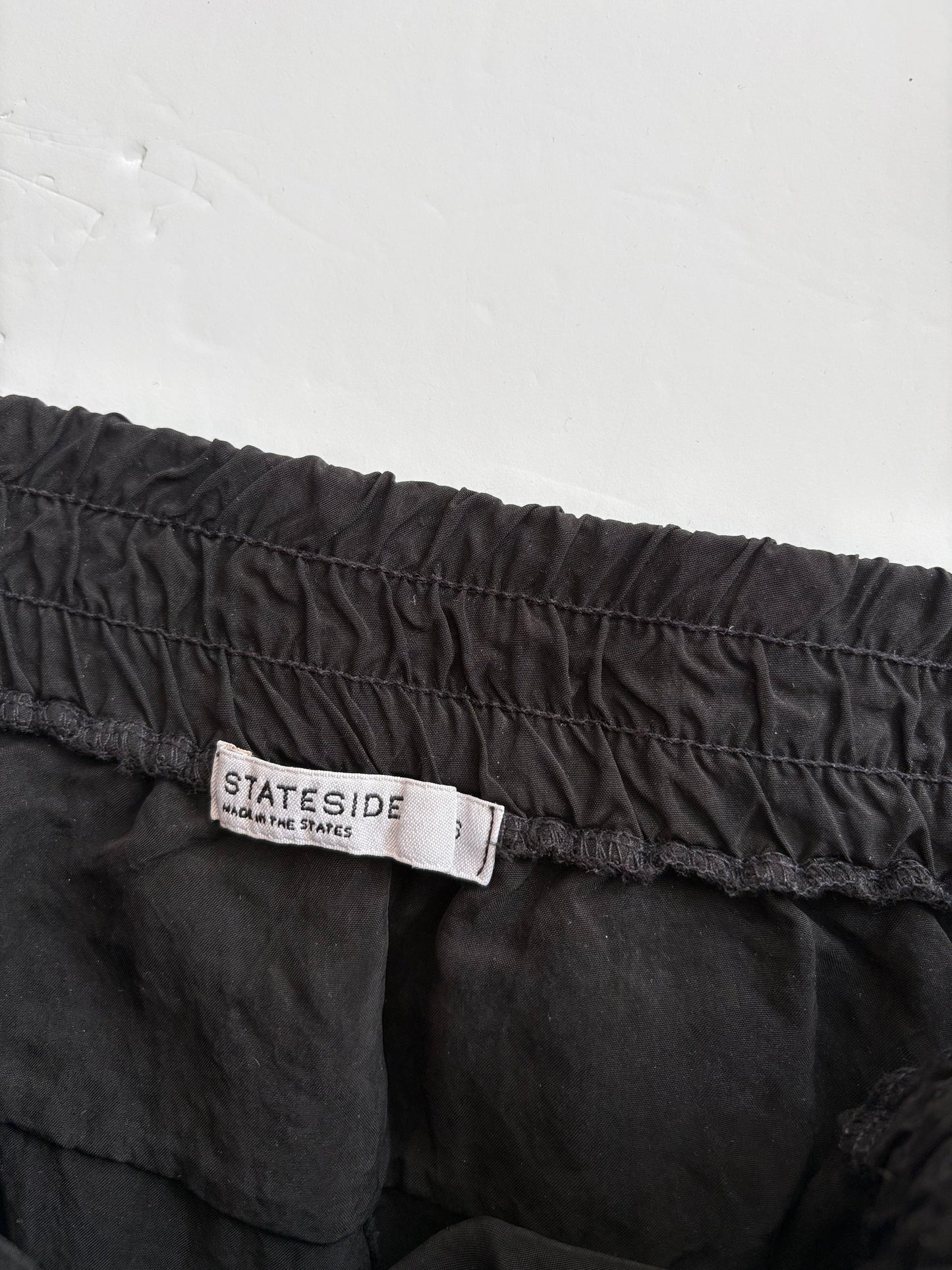 Culotte large en cupro lavé Stateside, taille S