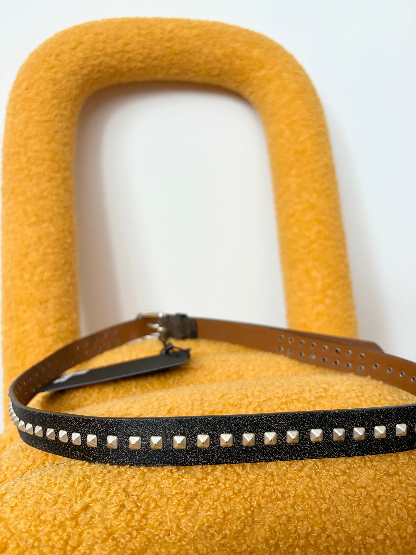 The kooples leather studded belt S-L