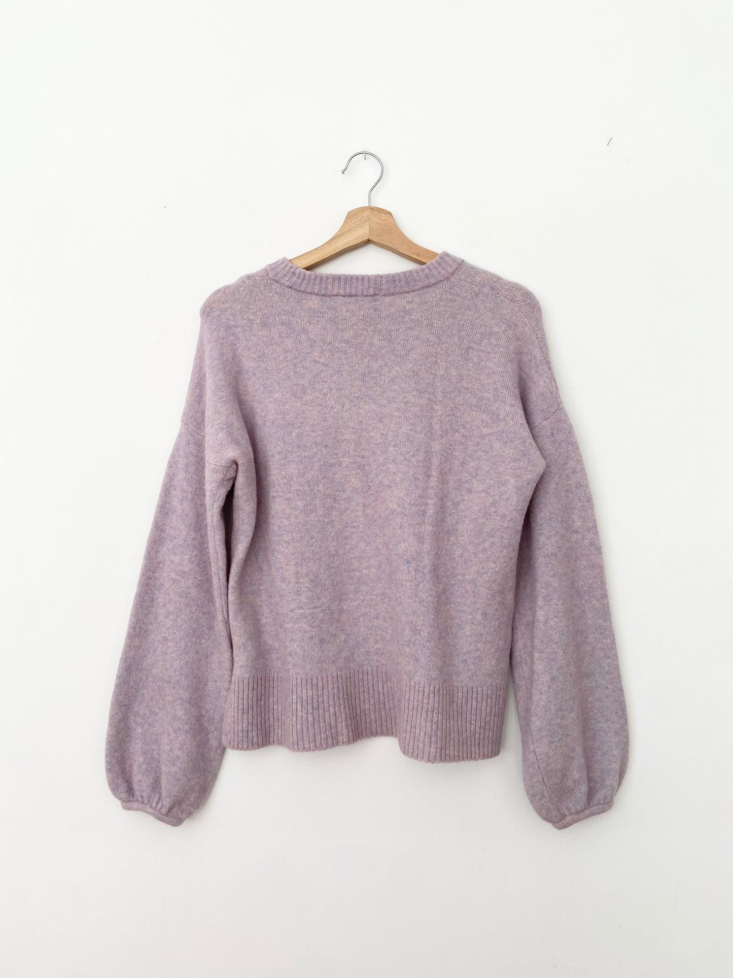 Madewell Payton cotton candy wool sweater Small