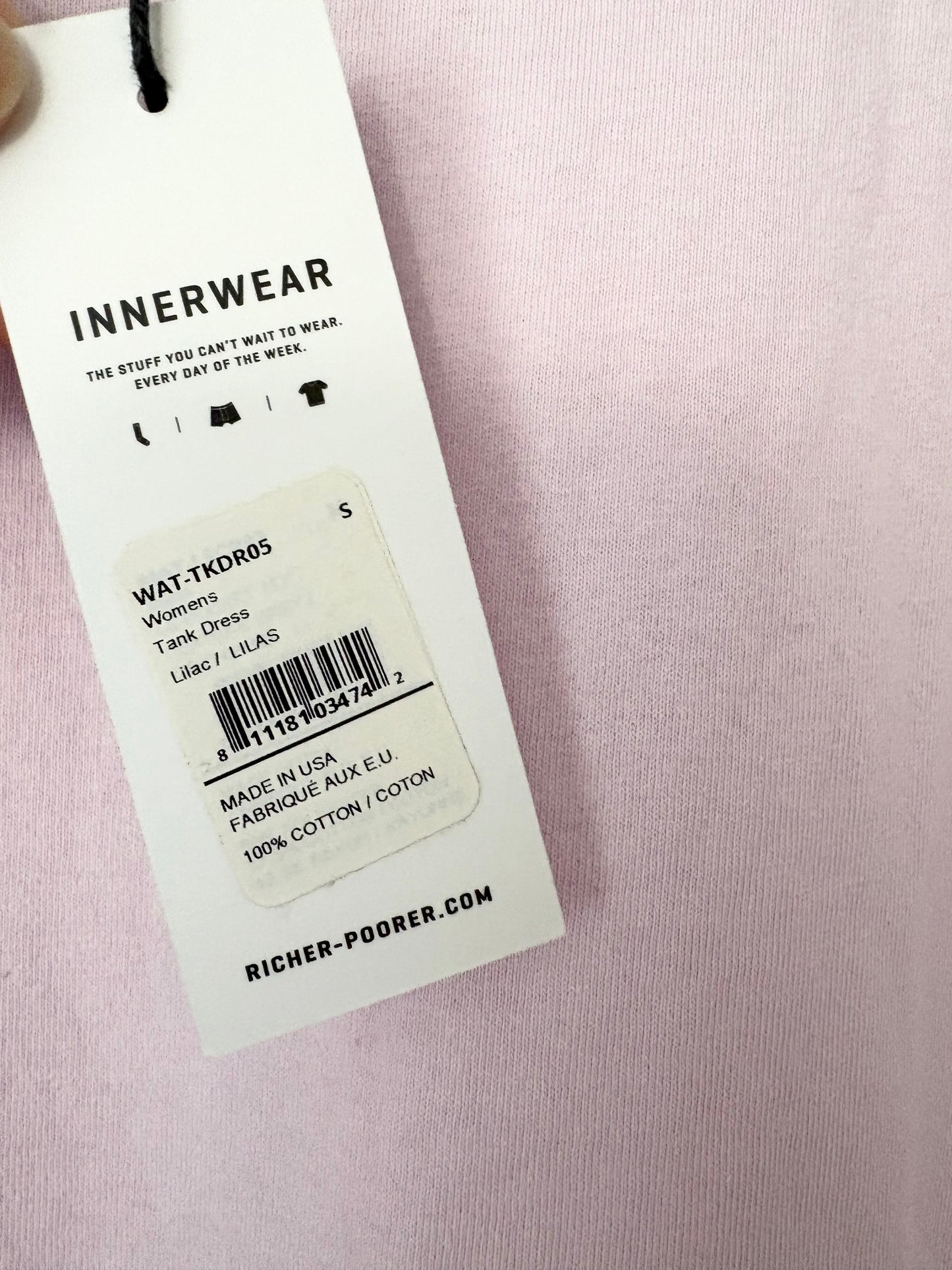 Robe débardeur en coton Richer Poorer Small