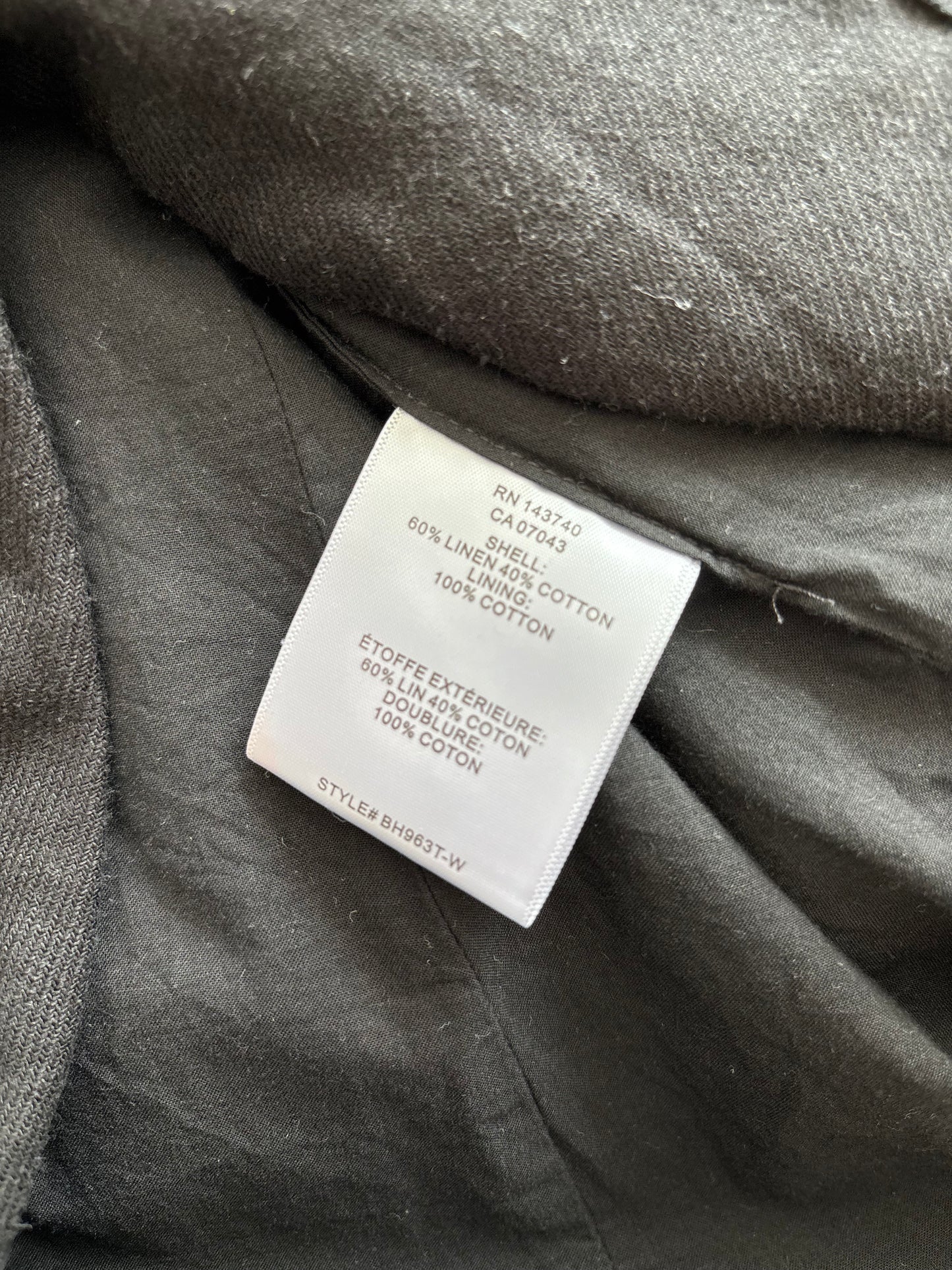Gilet en lin mélangé English Factory, taille M