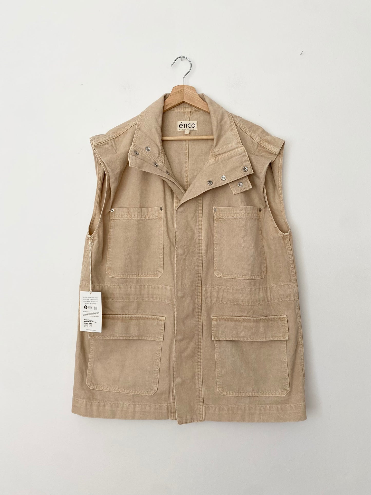 Etica Parker utility vest S/M