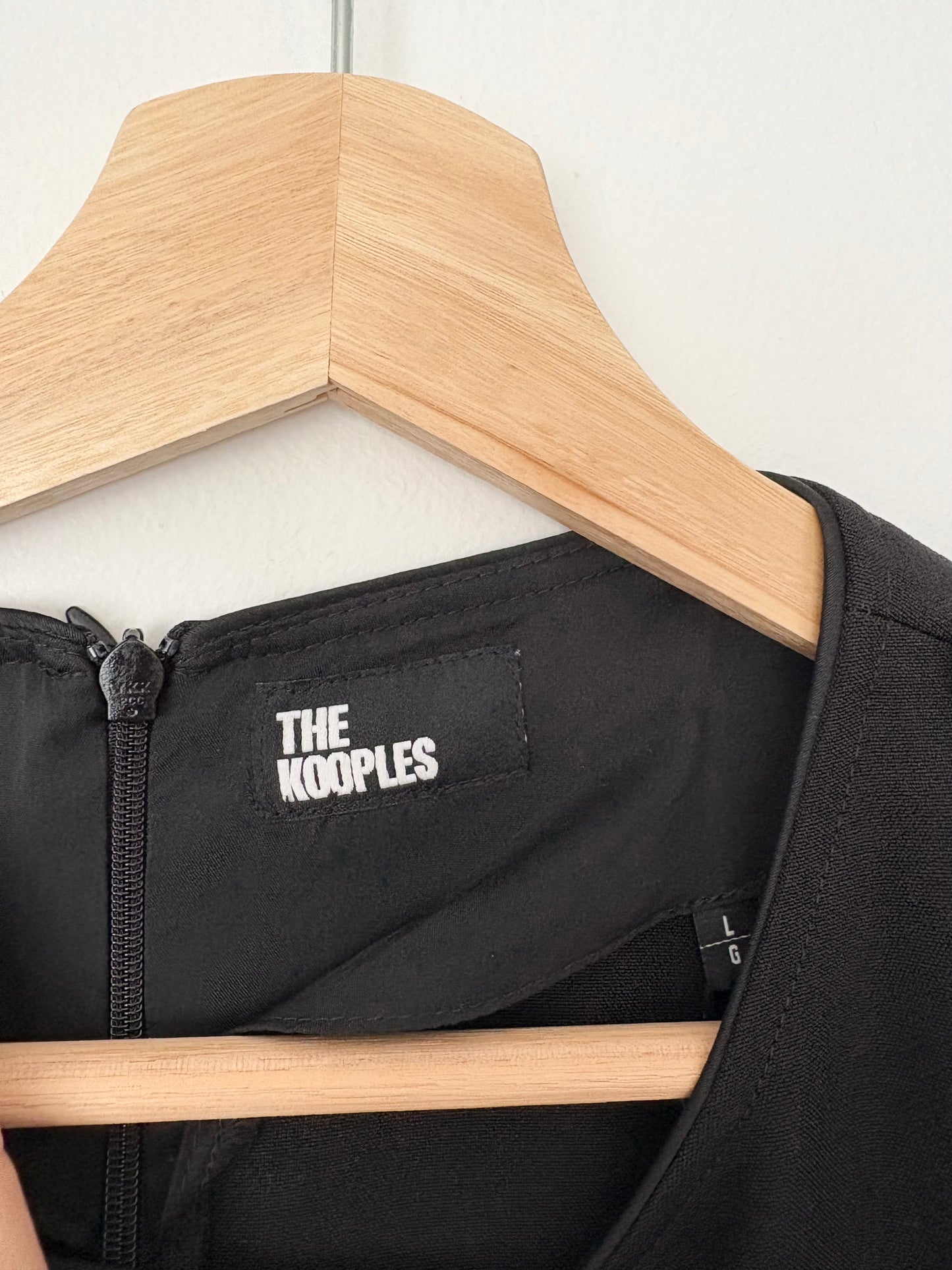 The kooples short black dress M/L