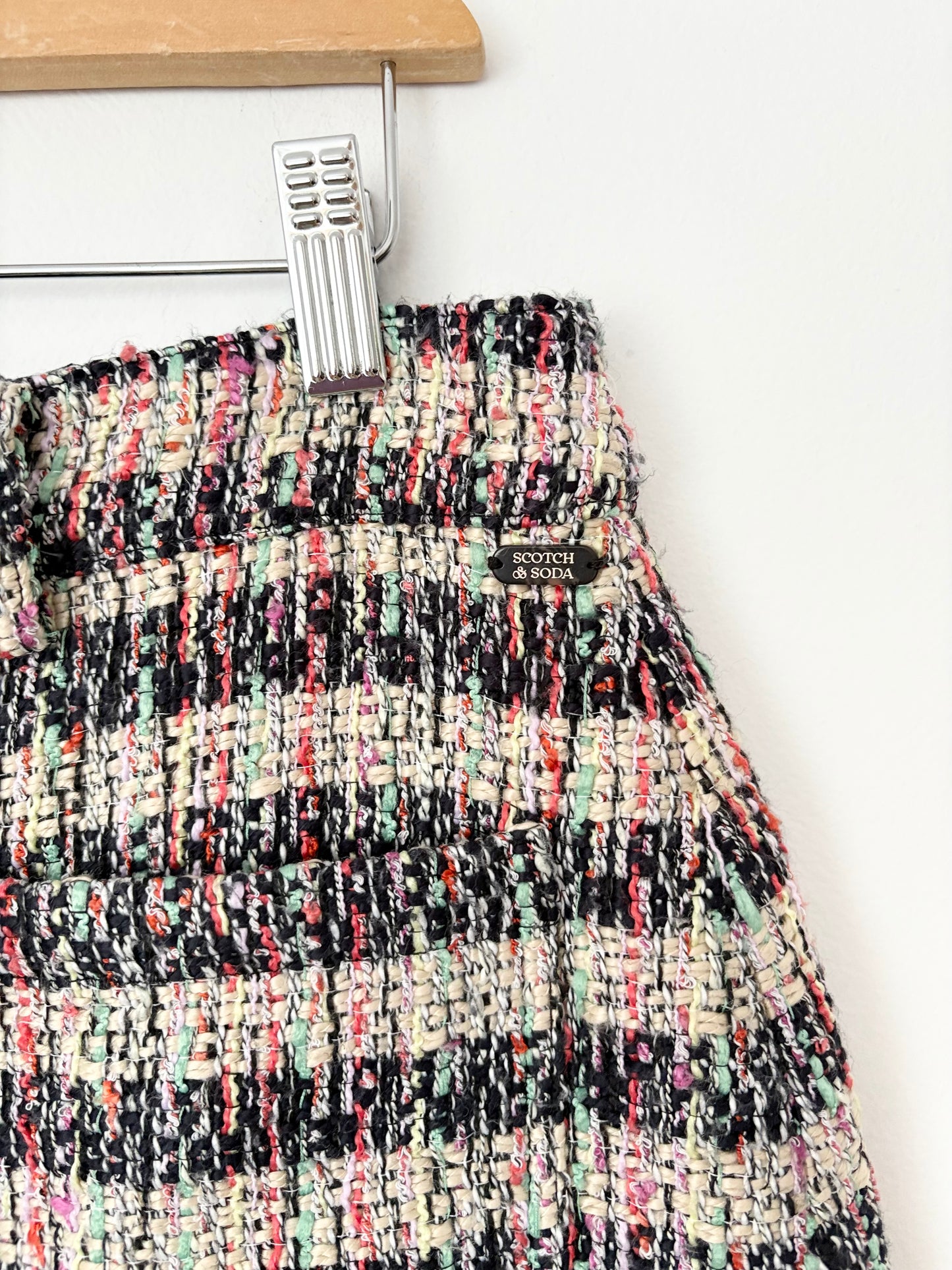 Scotch & Soda tweed mini skirt Medium