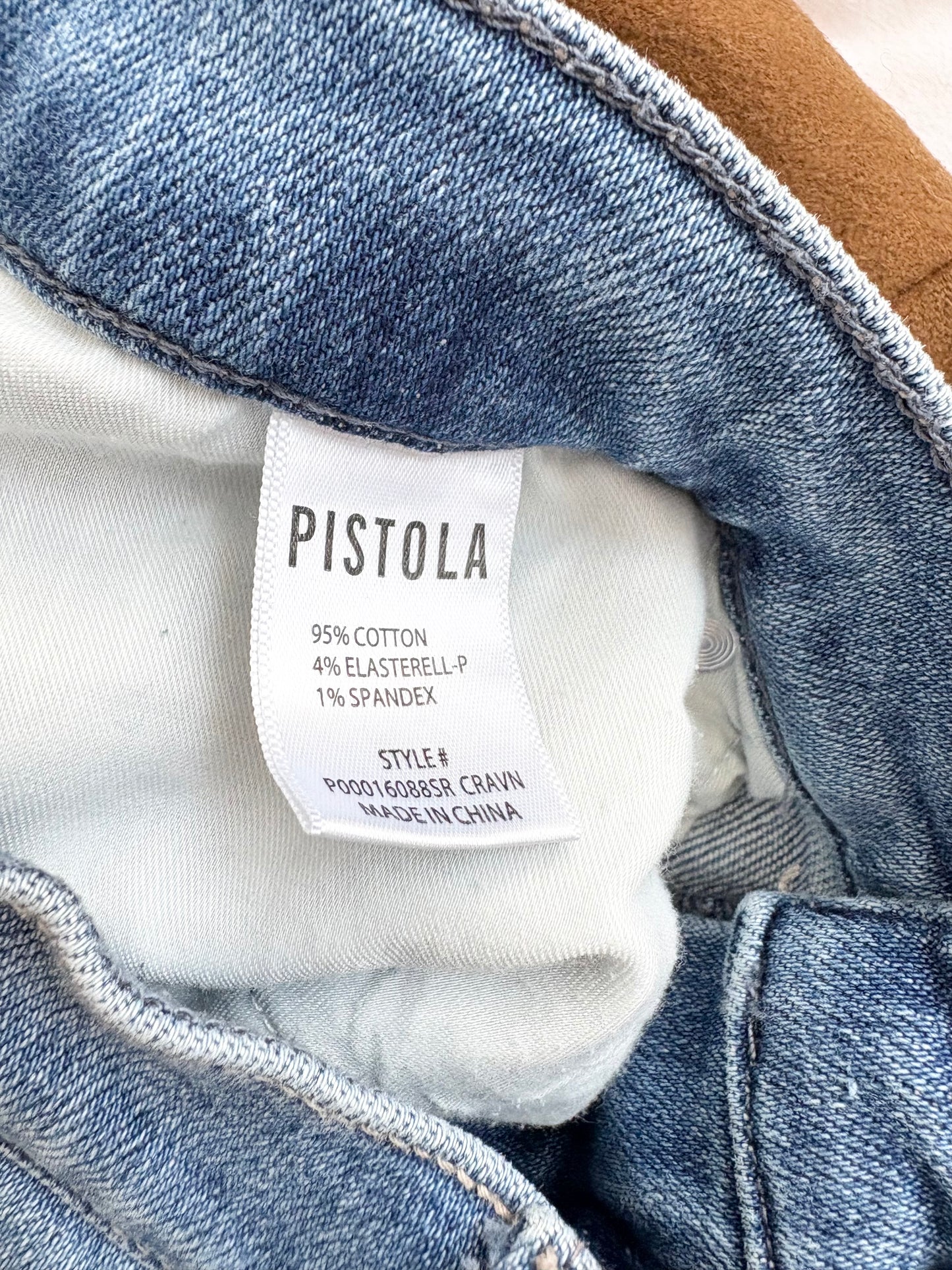 Pistola Lennon high rise bootcut jeans W28