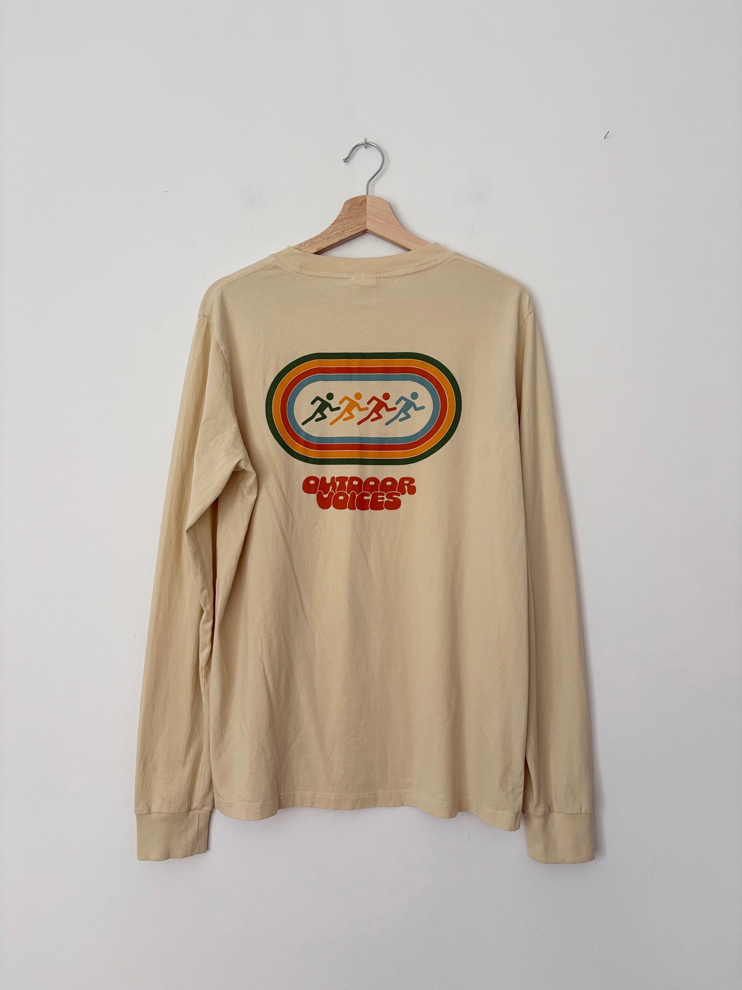 Outdoor Voices take a Lap LS tee Medium