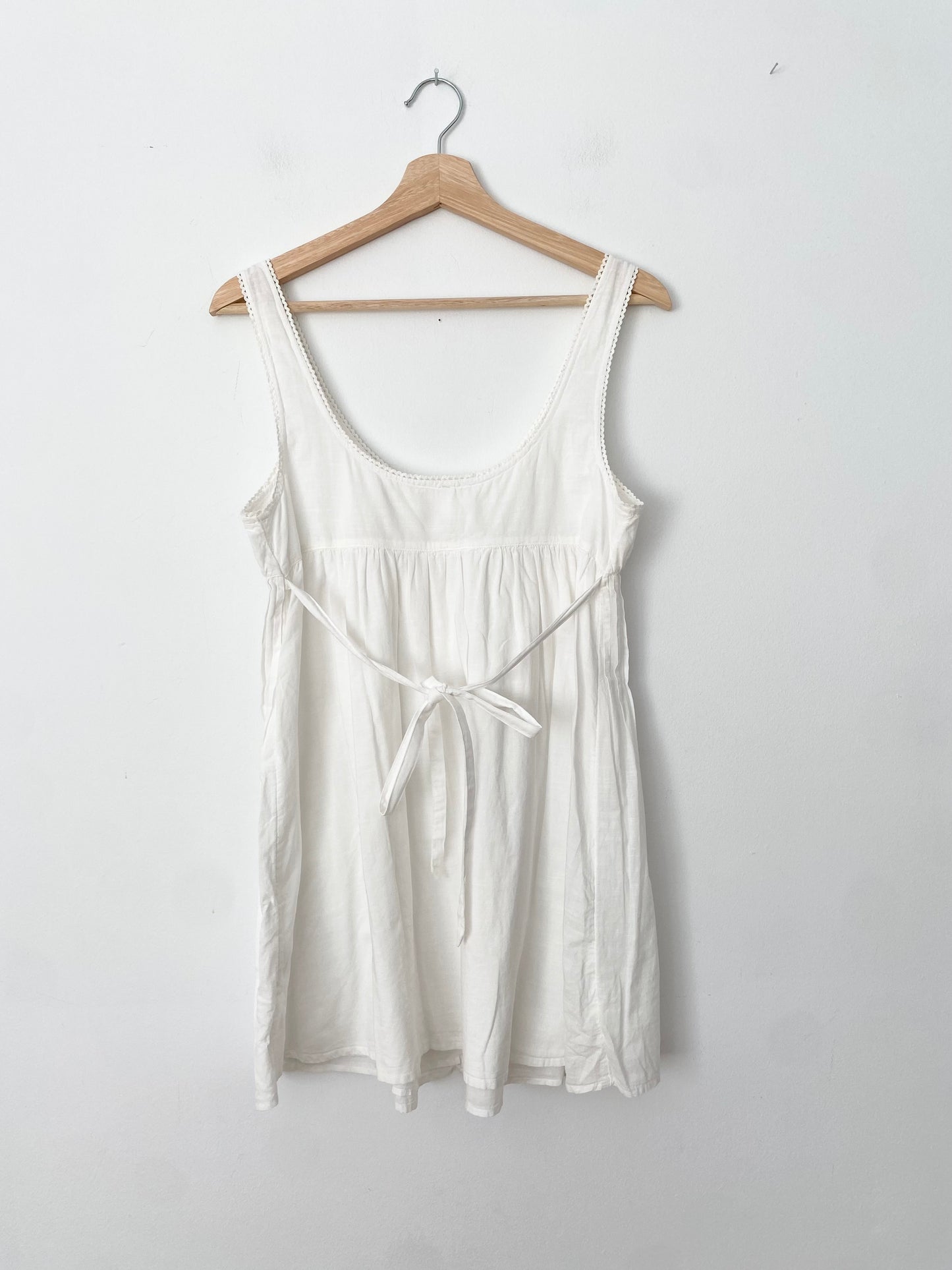 BP. button front cotton minidress Small