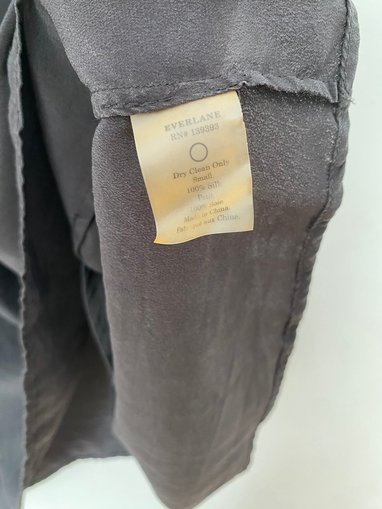 Everlane silk tank mini dress Small