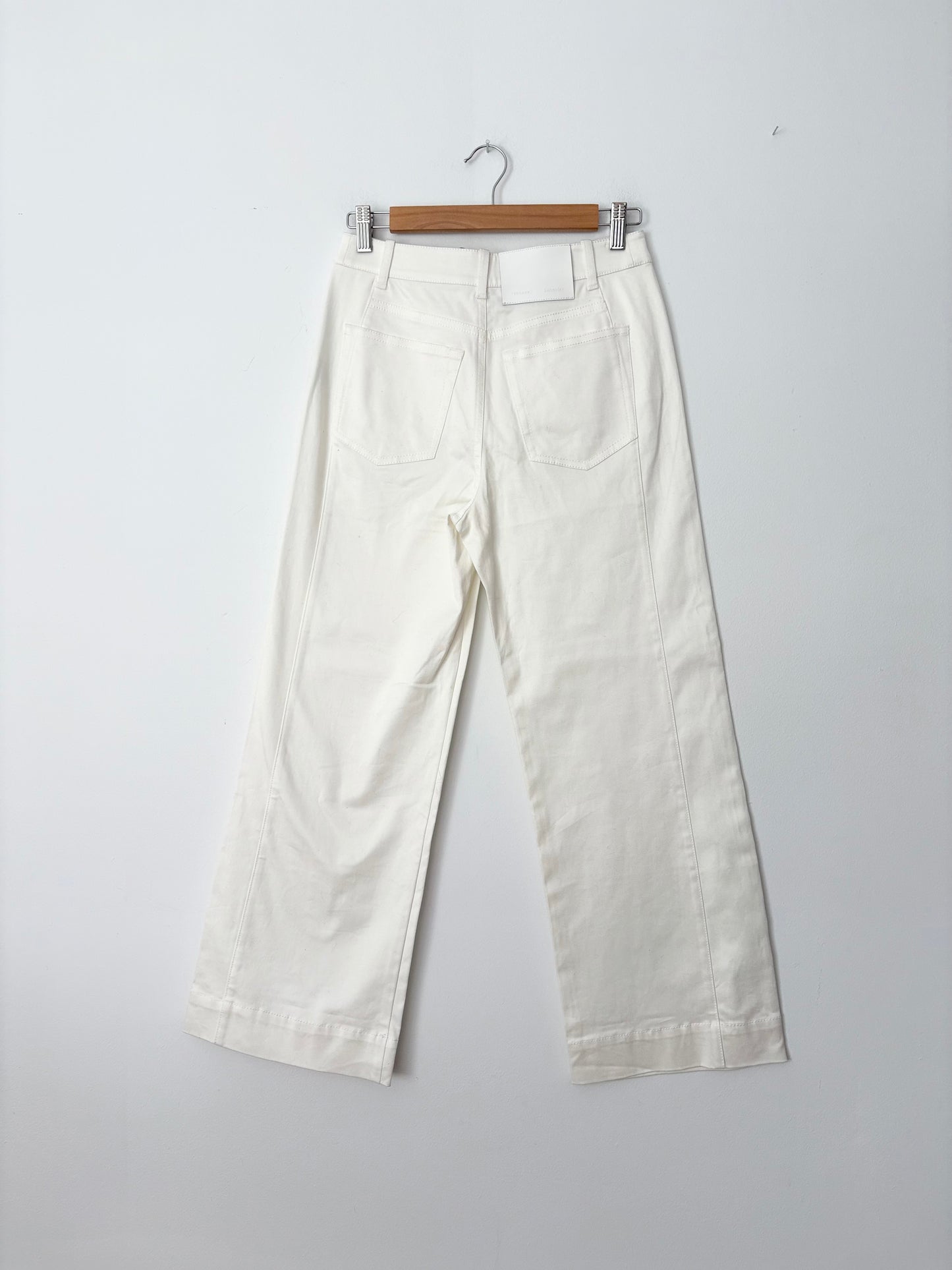 Culotte courte en sergé de coton Proenza Schouler W25/26