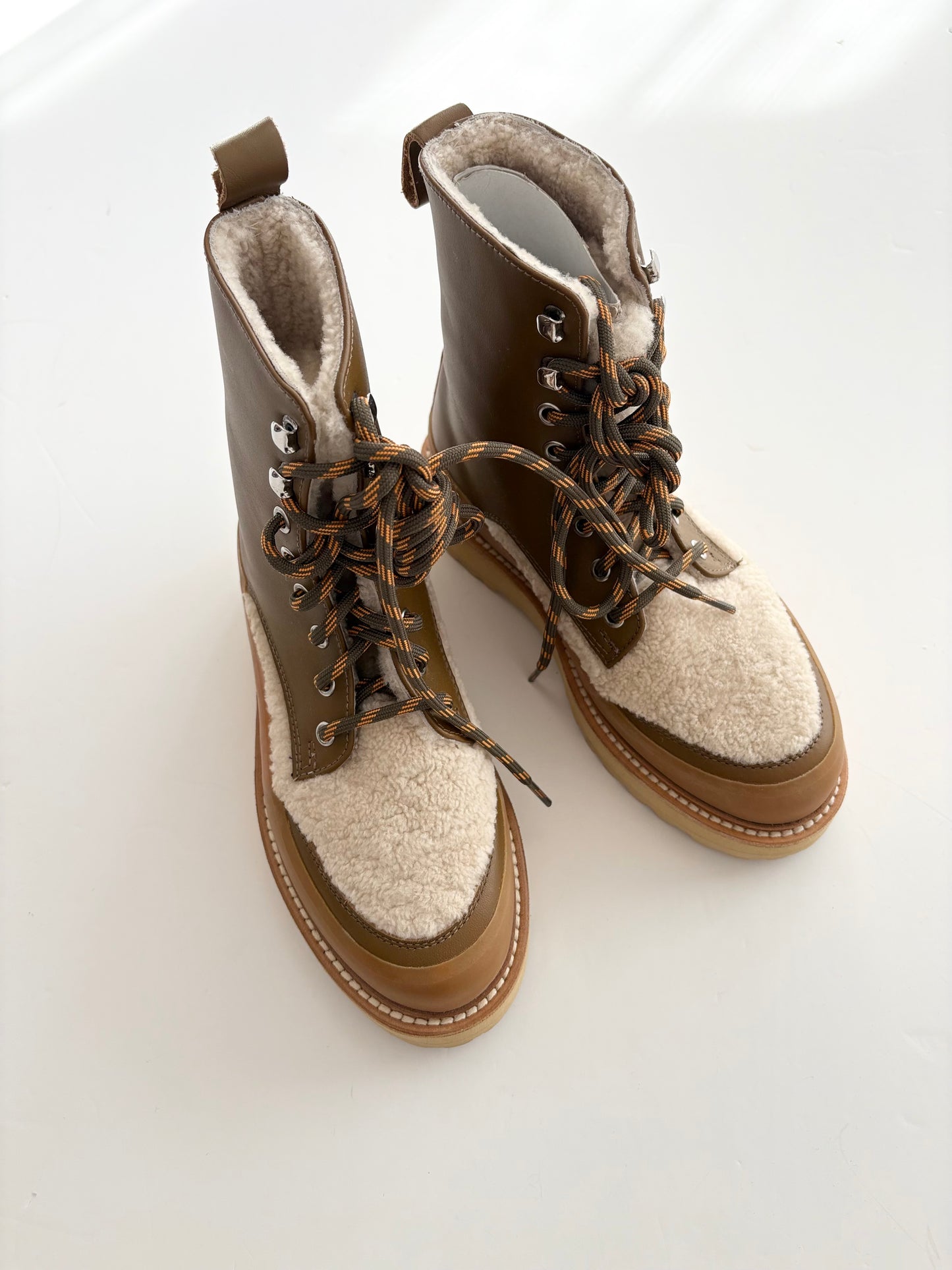 Ulla Johnson X Diemme shearling winter boots EUR36