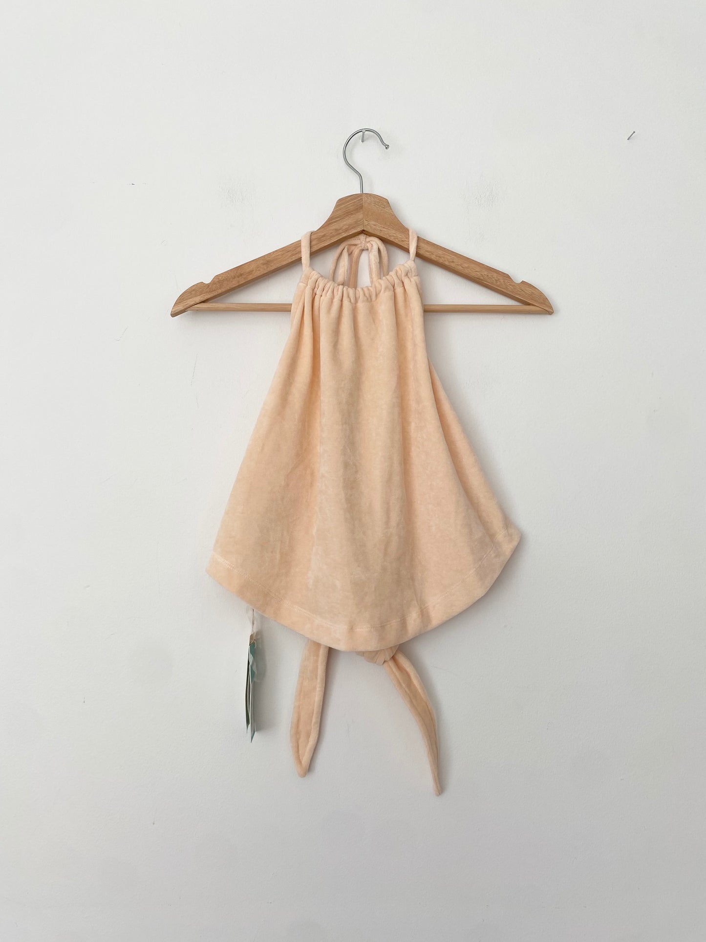 SHORE Island halter top in sorbet terry L/XL