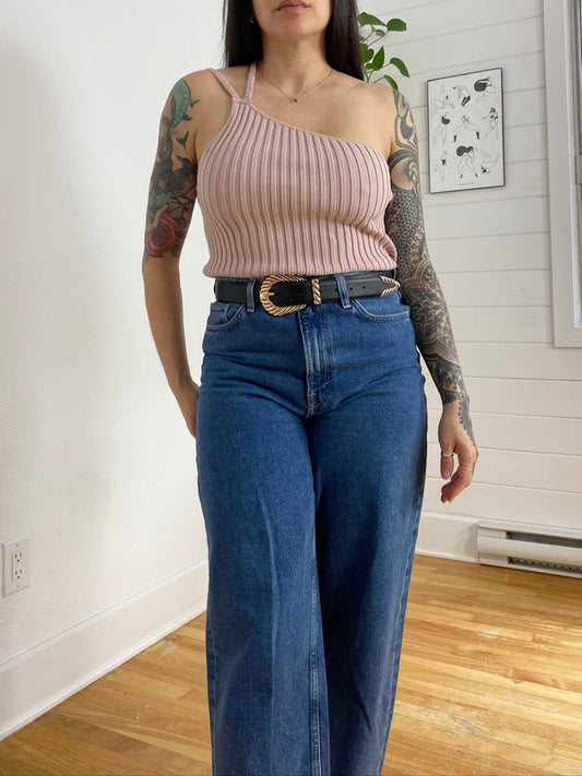 Débardeur tressé à une épaule 525 America XS-M