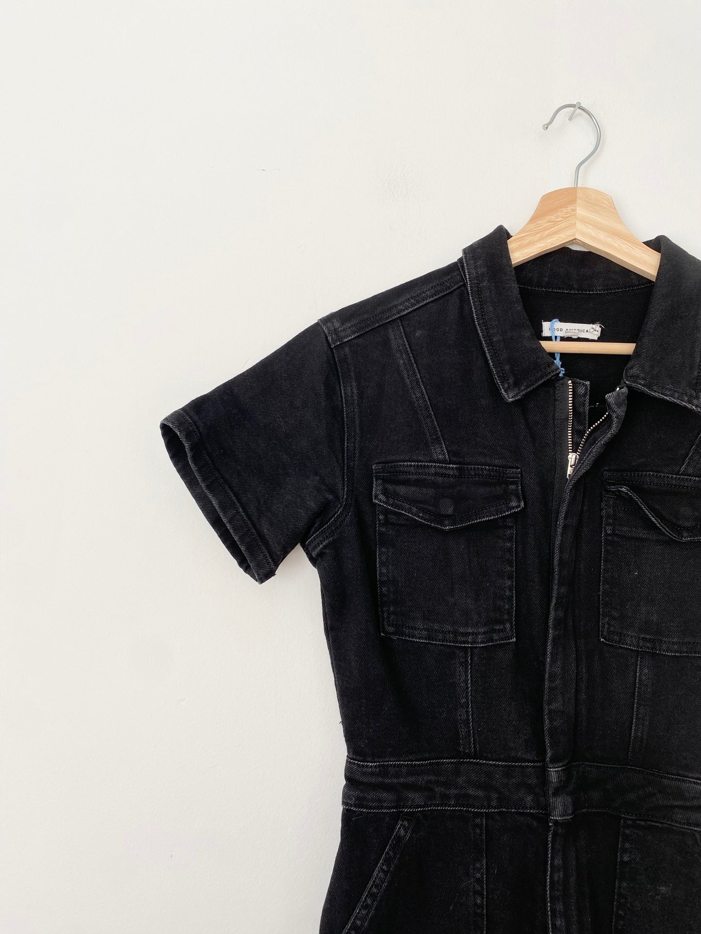 Combinaison en jean Good American Fit for Success S/M