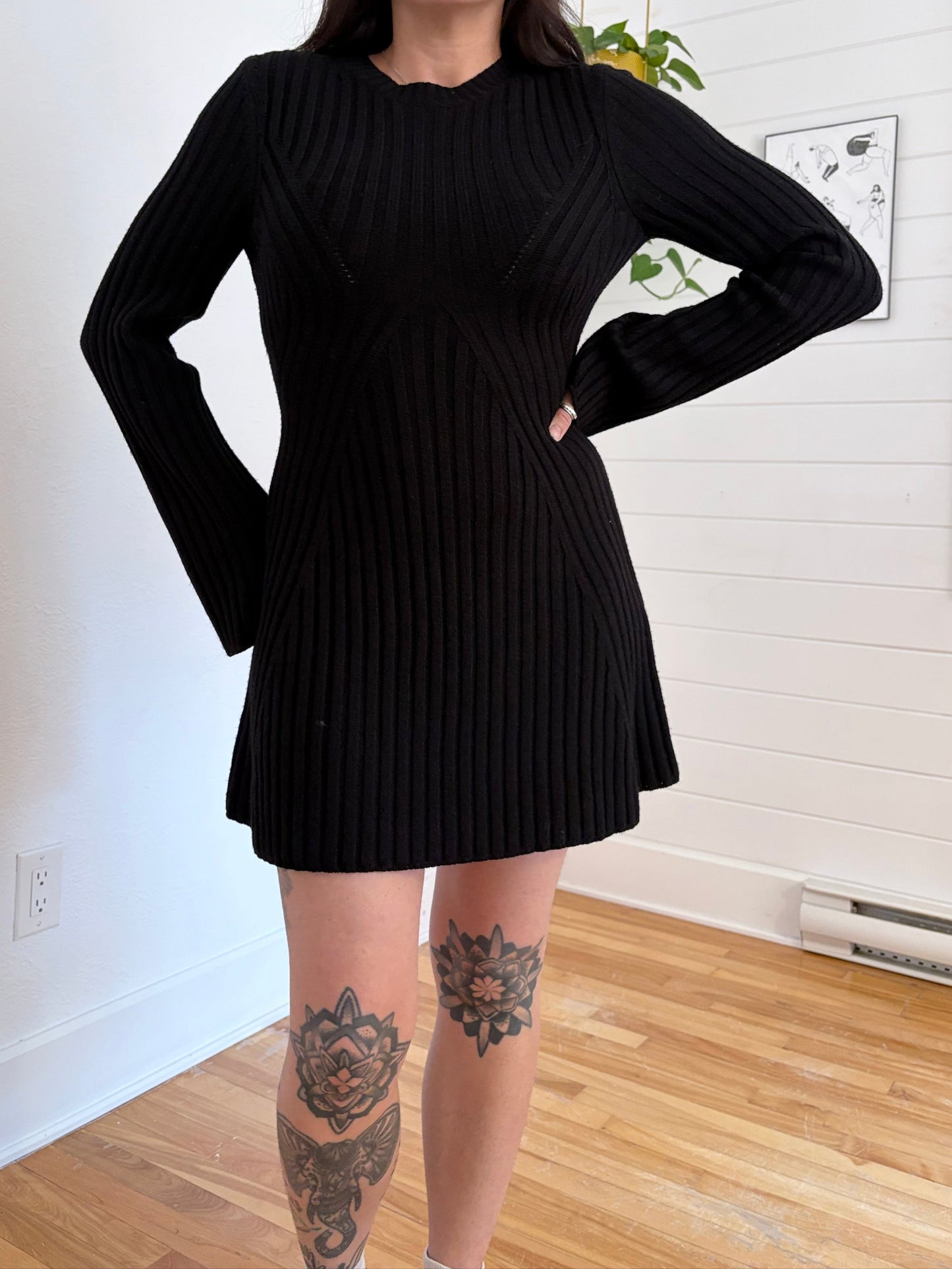 Loulou studio Asael wool knit dress S/M