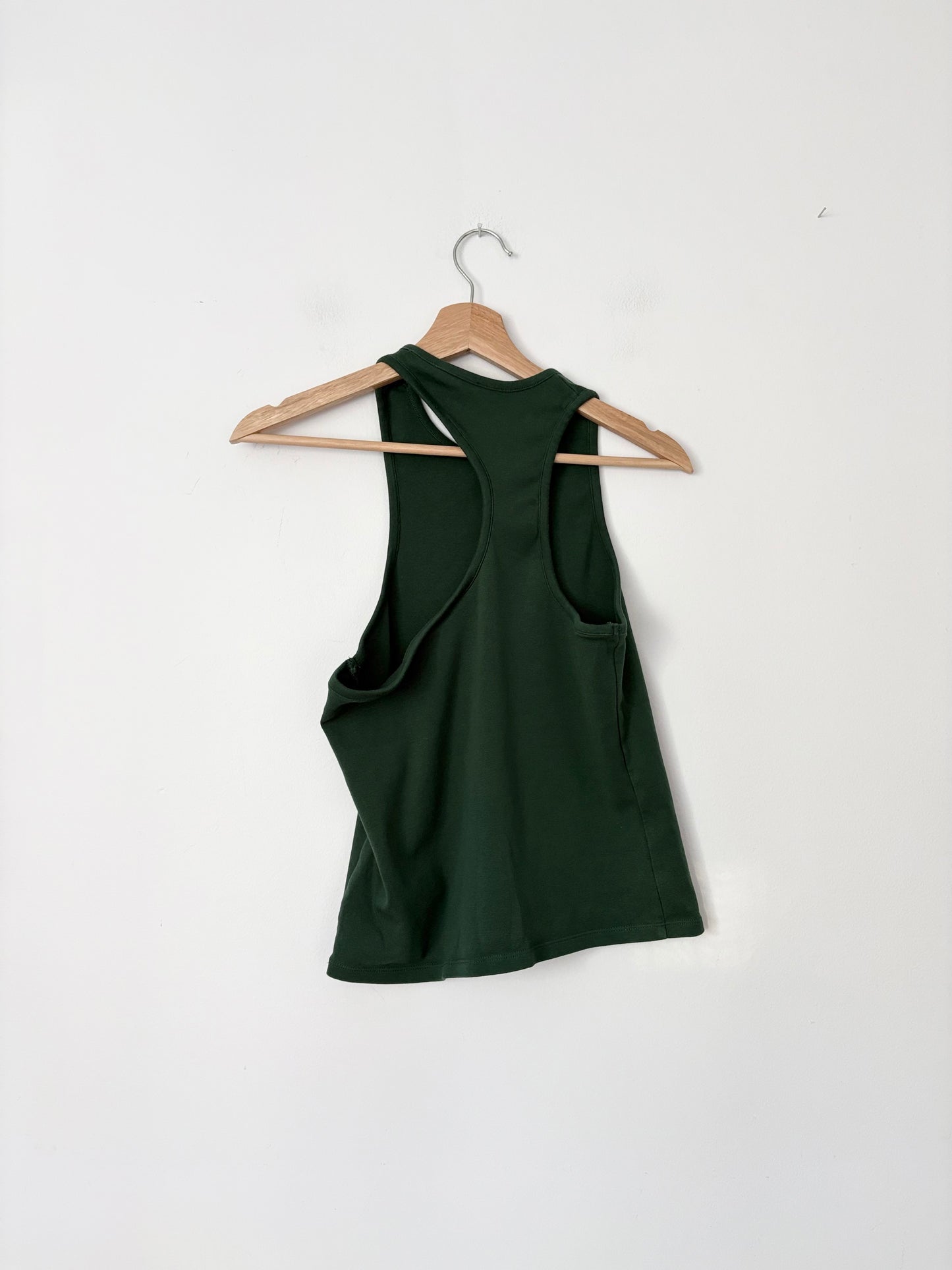 Madewell asymmetric racerback tank Medium