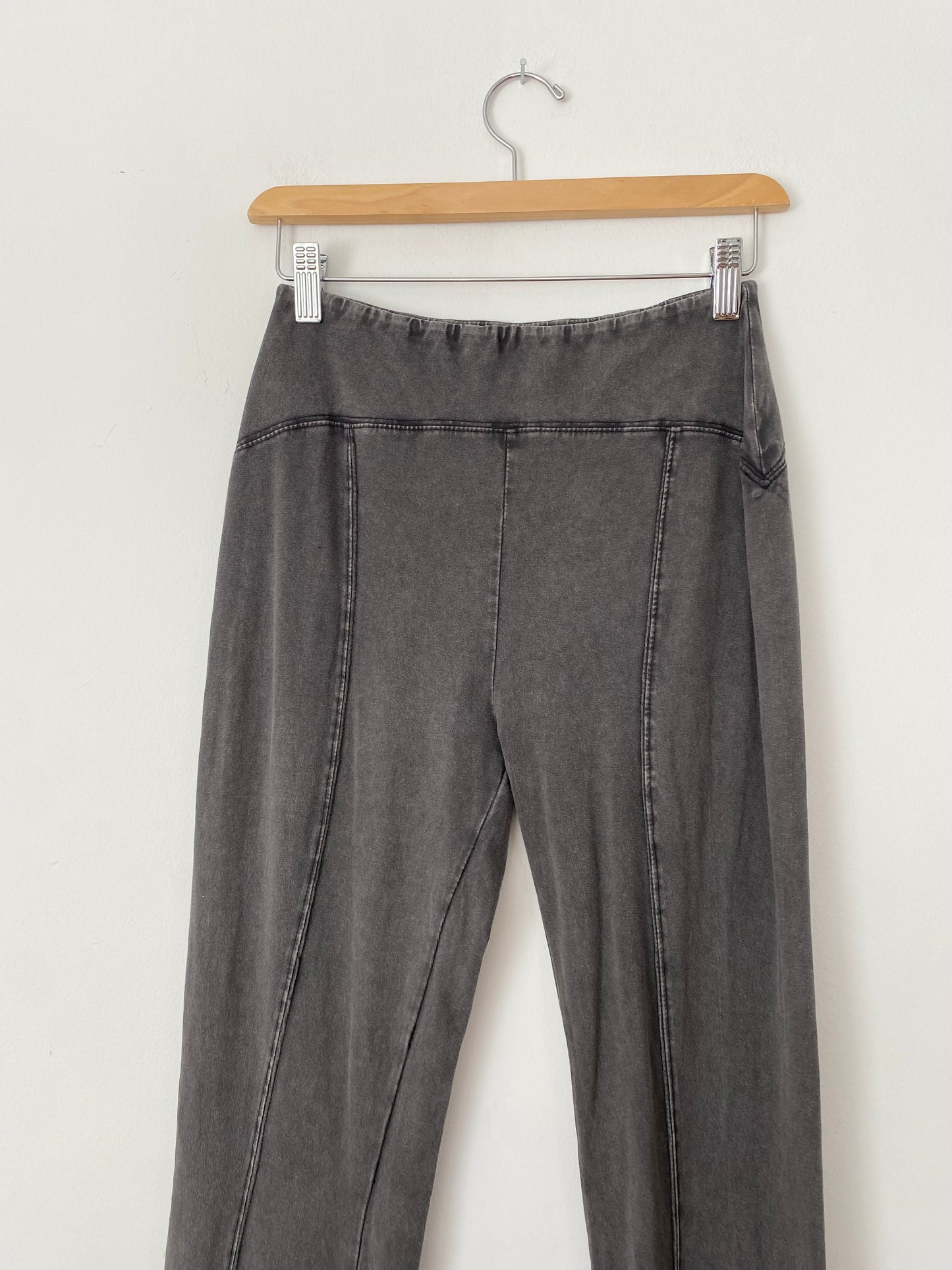 Urban outfitters faded black flare leggings Medium