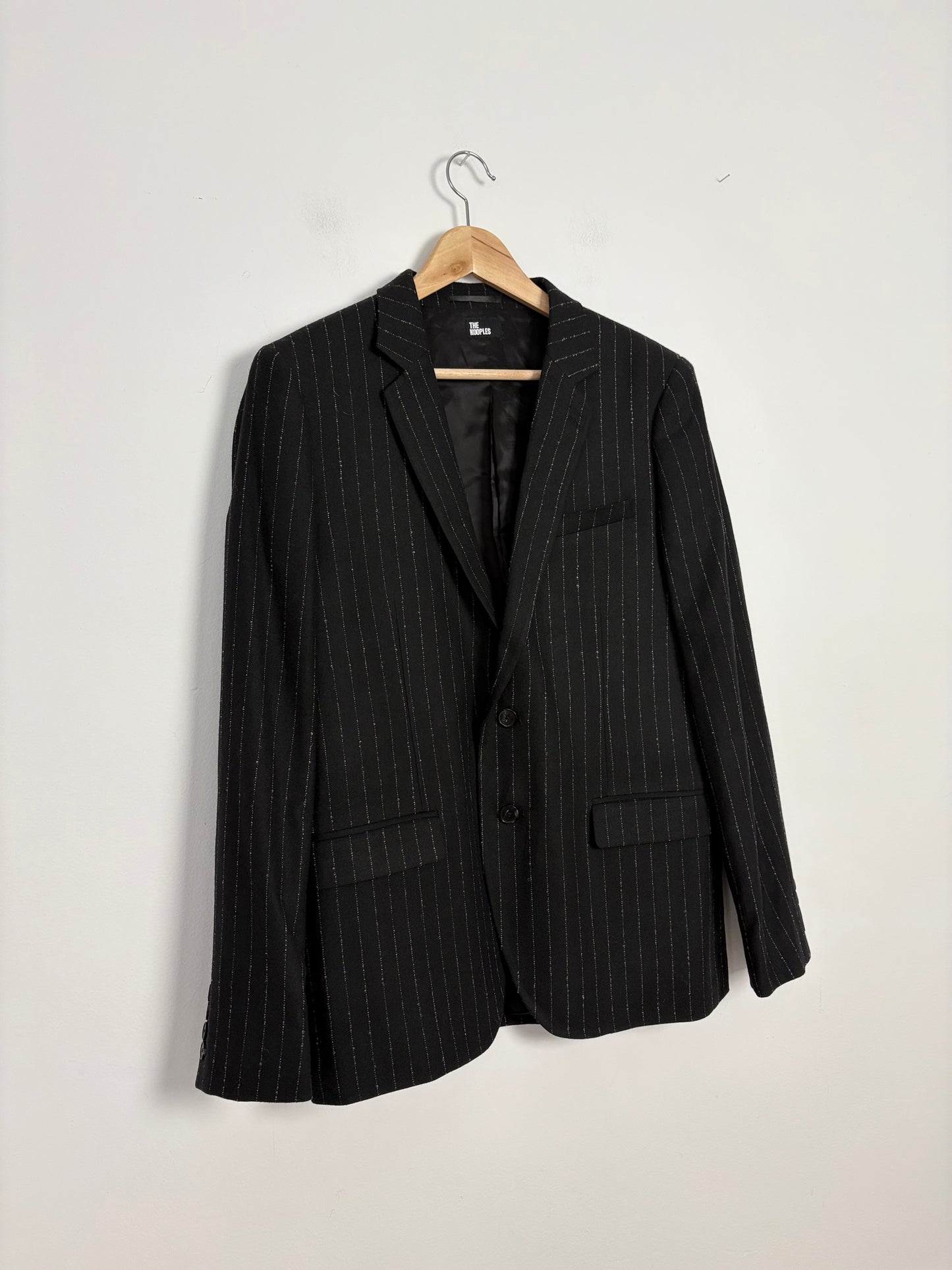The kooples wool blend stripe blazer Large