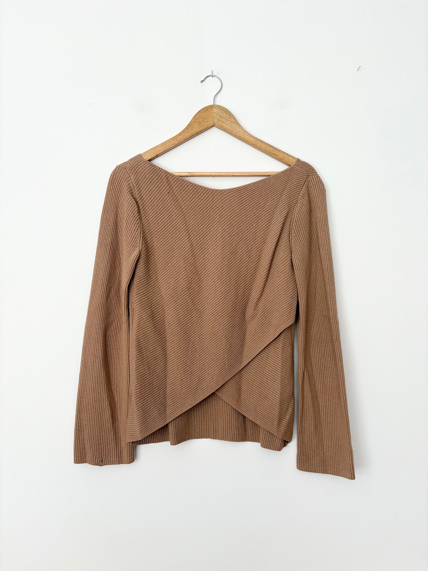 Babaton Kitano linen/wool blend crossback sweater Medium