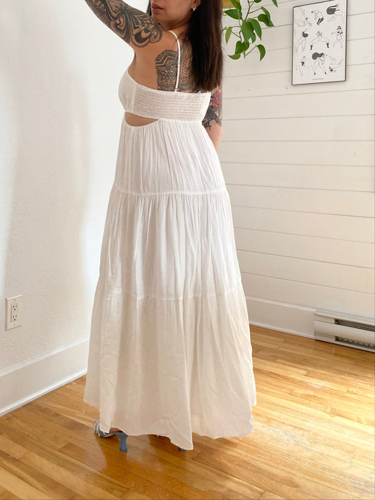 Robe maxi découpée and now this Small