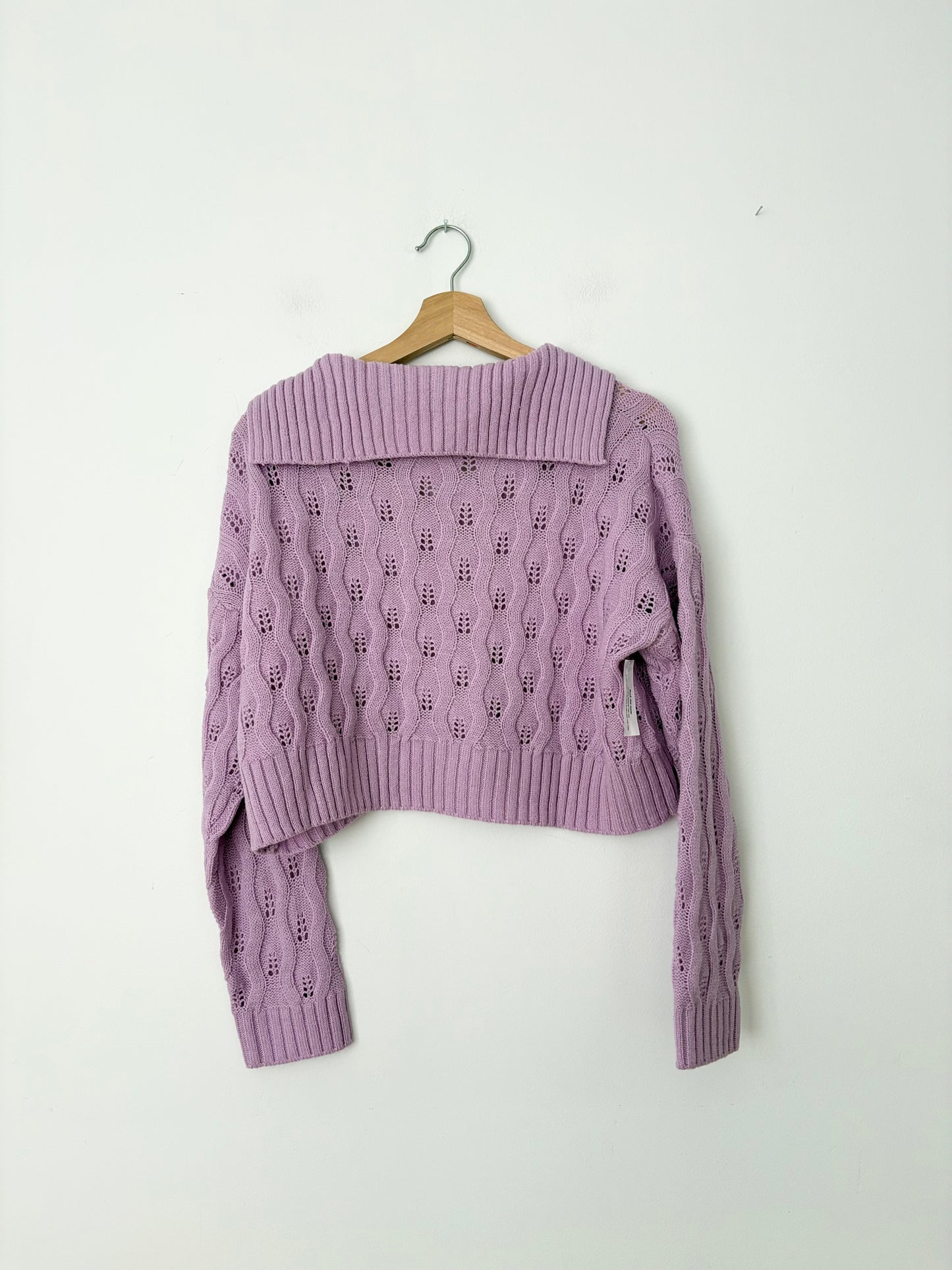 Find me now Cher knit top Small