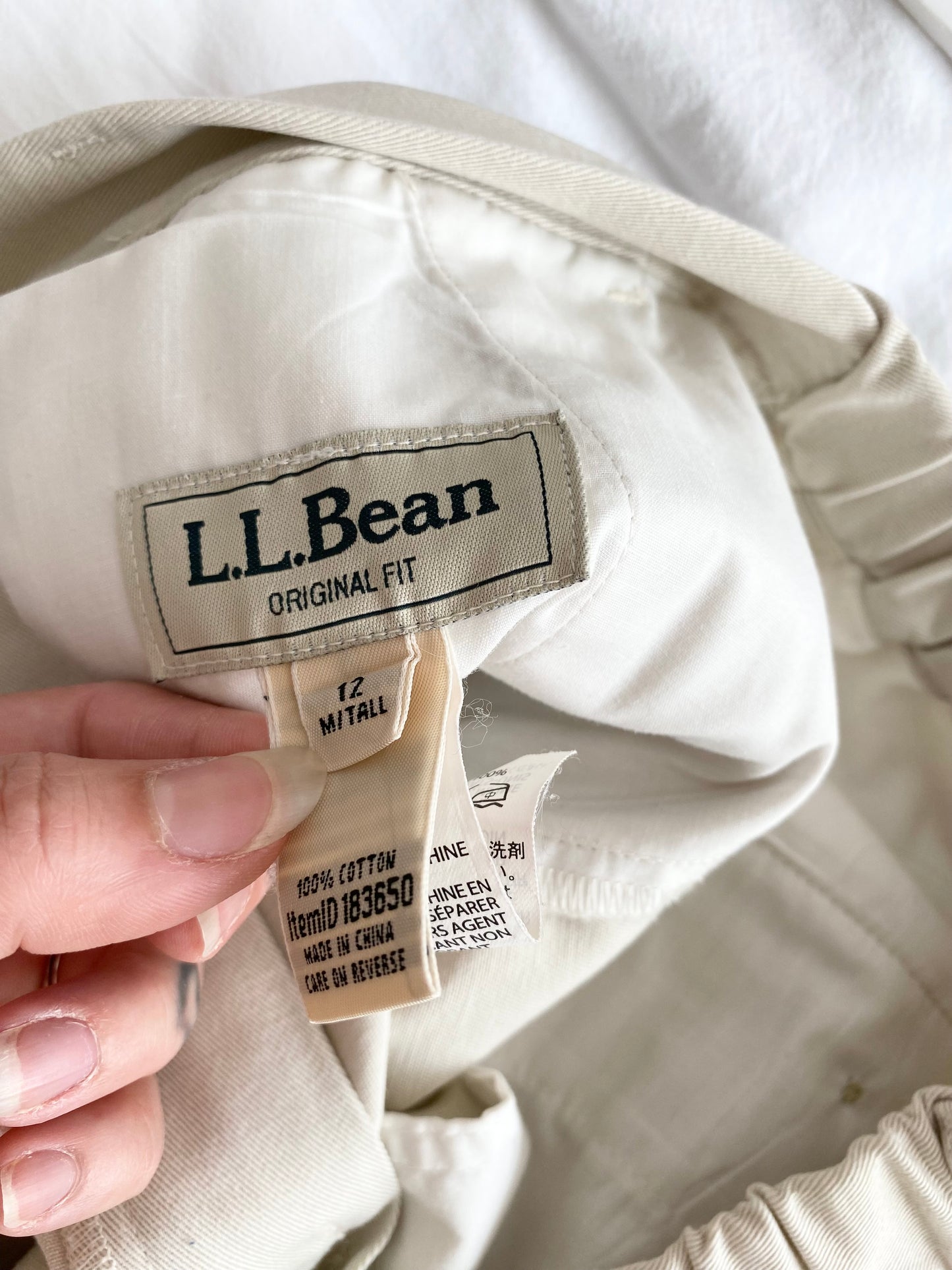 Pantalon LL Bean Bayside W31