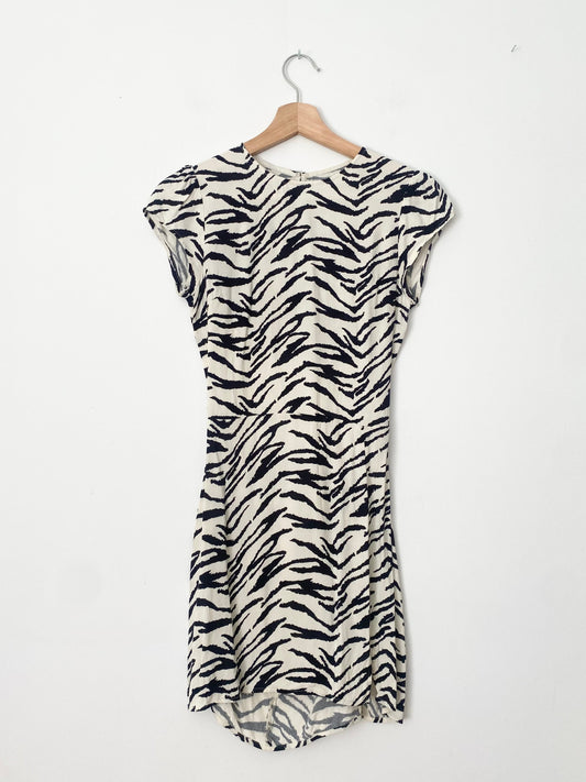 Robe zèbre Lena Reformation XS