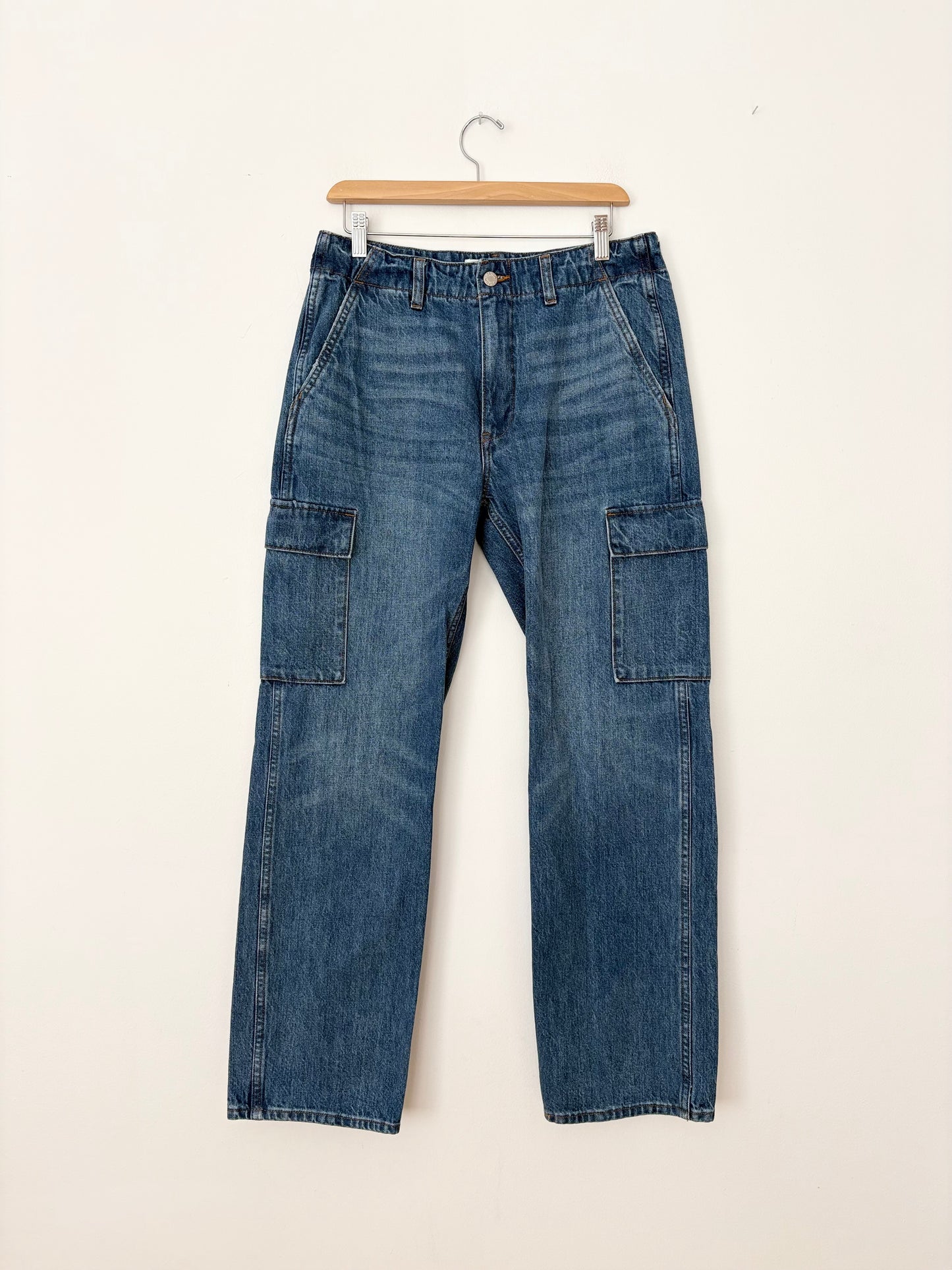 Denim Forum 90's Edie low rise cargo jeans W28