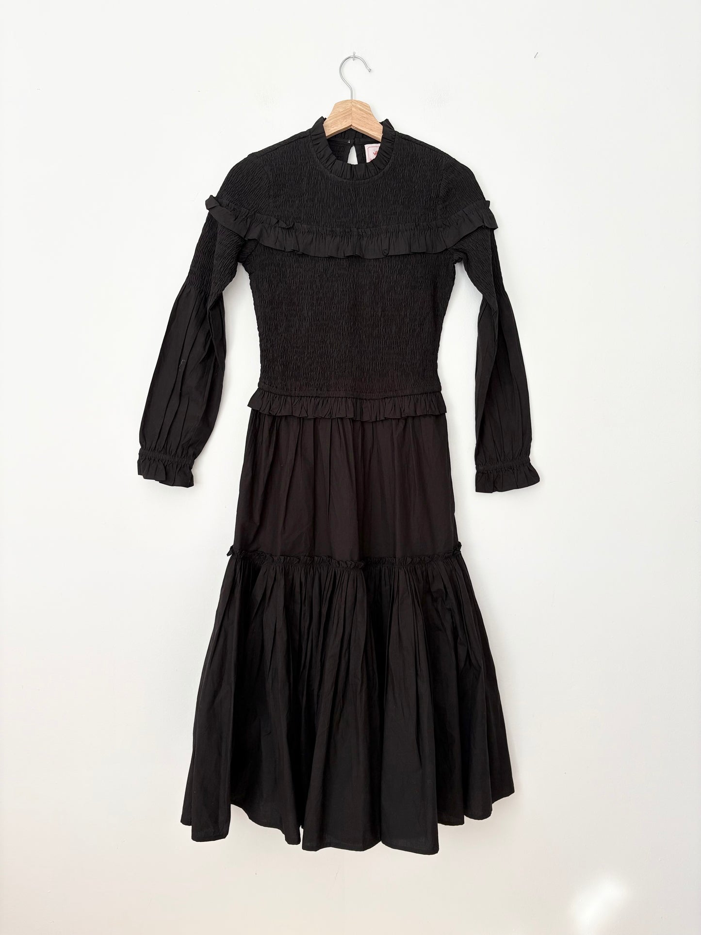 Banjanan Bertha smocked midi dress Small
