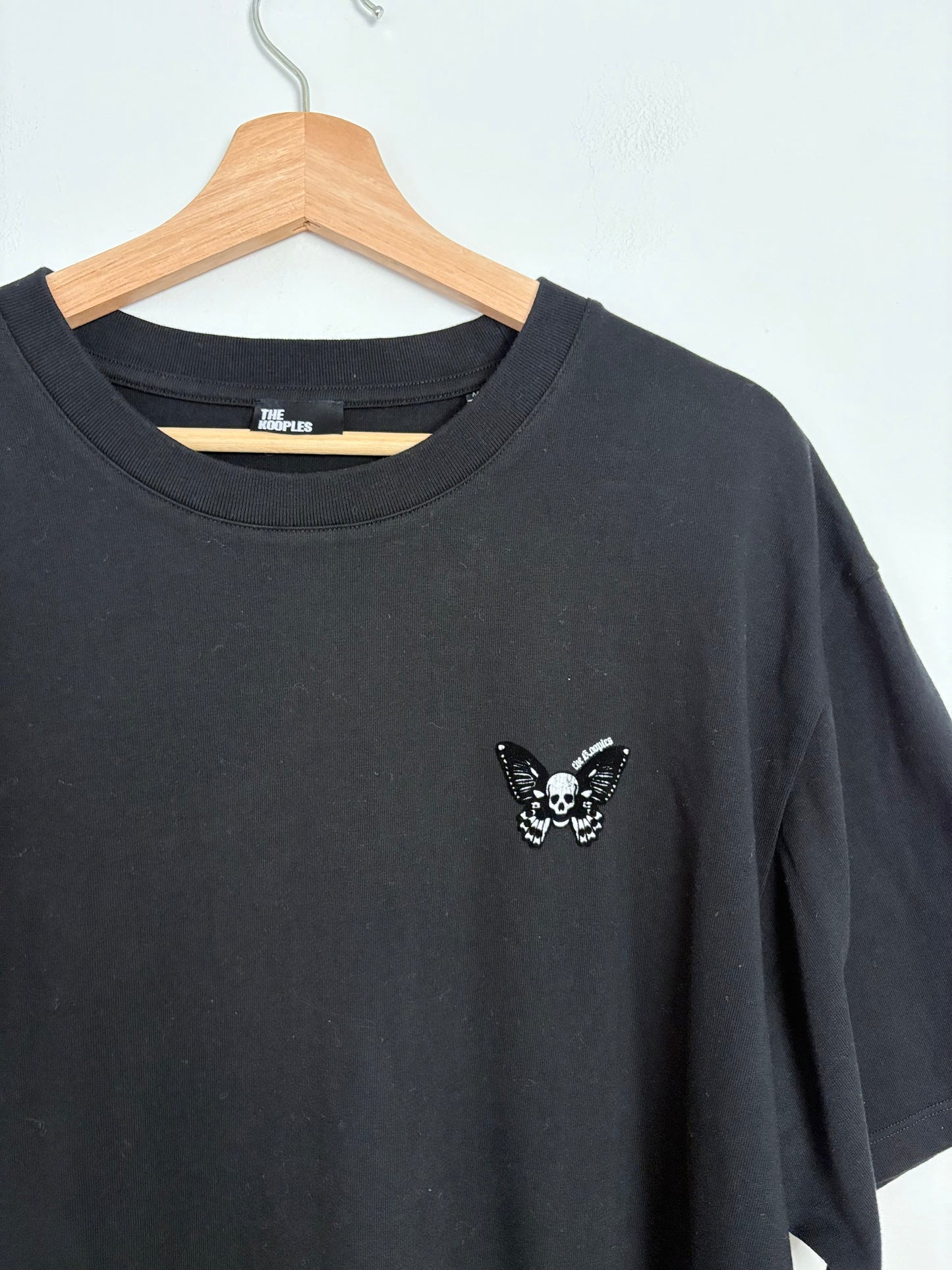 The kooples black logo boxy tee XL/XXL