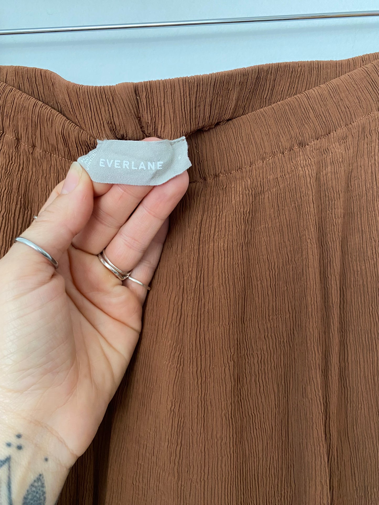 Everlane the Naia ripple pants S/M