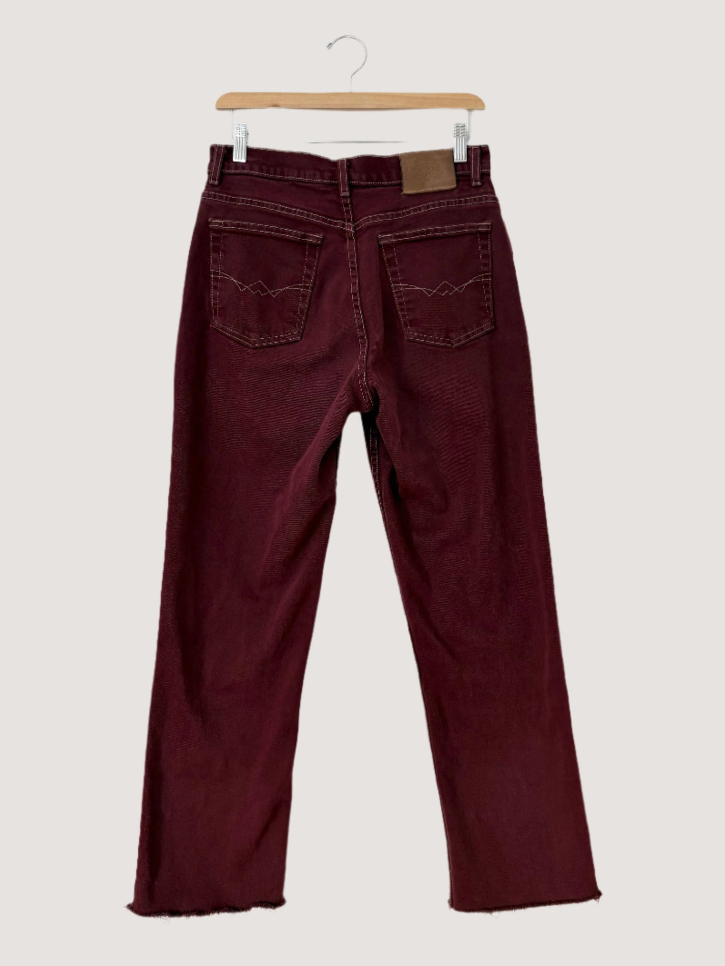 Vintage Lois burgundy jeans W29