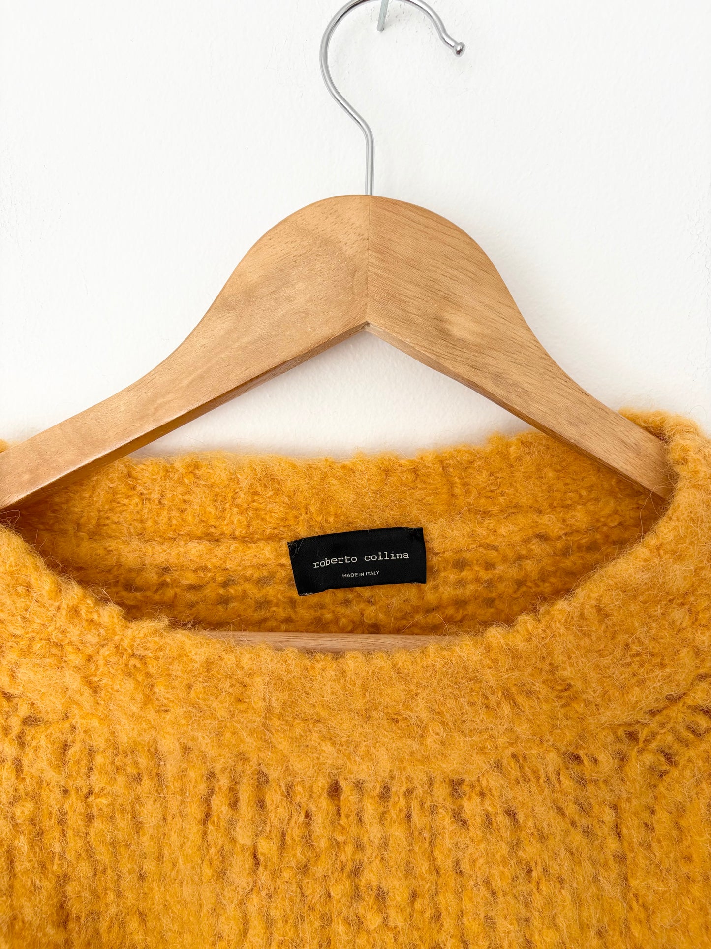 Roberto Collina brushed wool blend sweater M/L