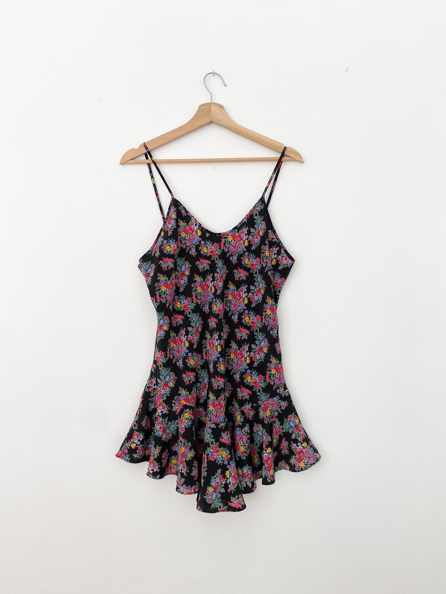 Vintage floral slip dress