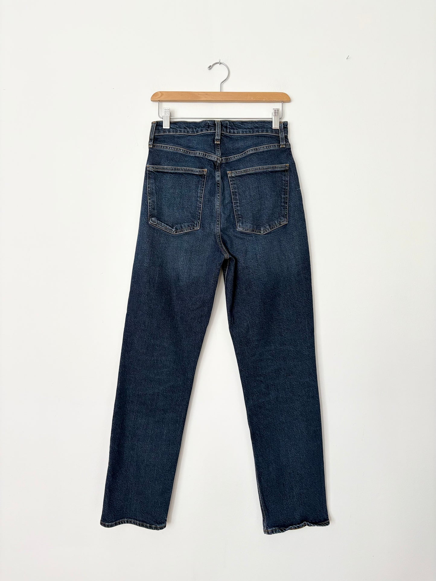 Agolde high rise stove pipe jeans W26