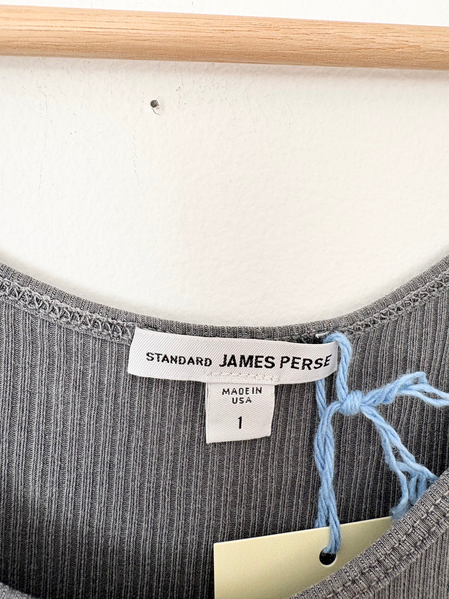 James Perse ribbed daily tank Small