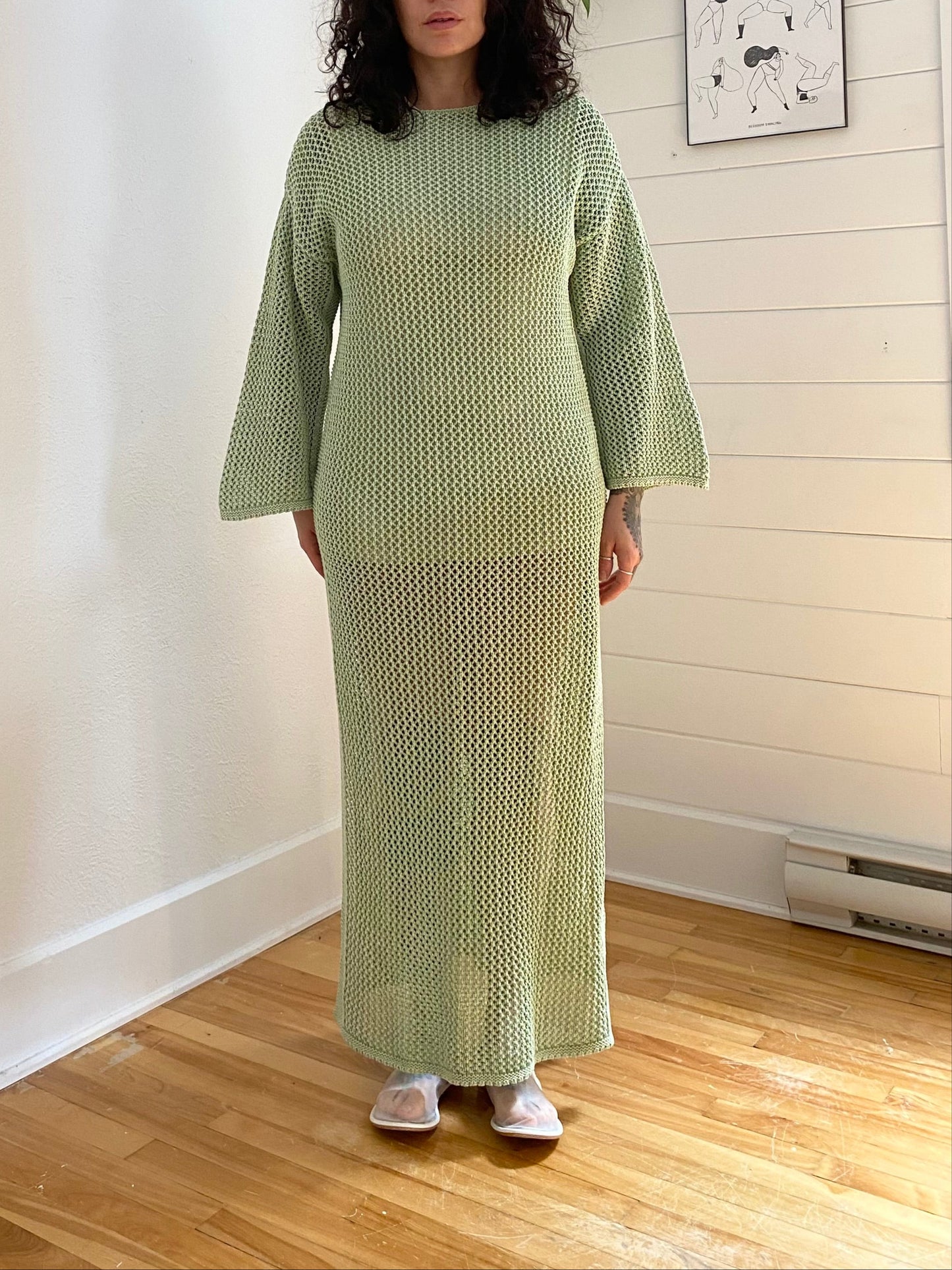 Robe longue au crochet YFB Santorini SL