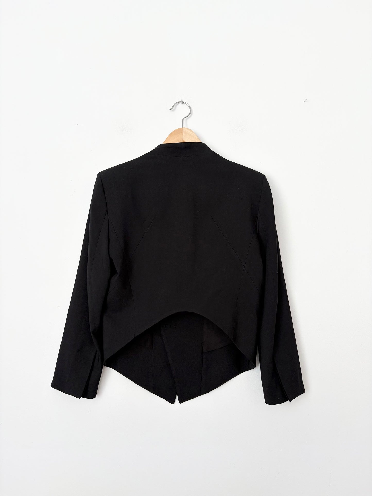 Blazer de smoking en laine Helmut Lang, taille moyenne